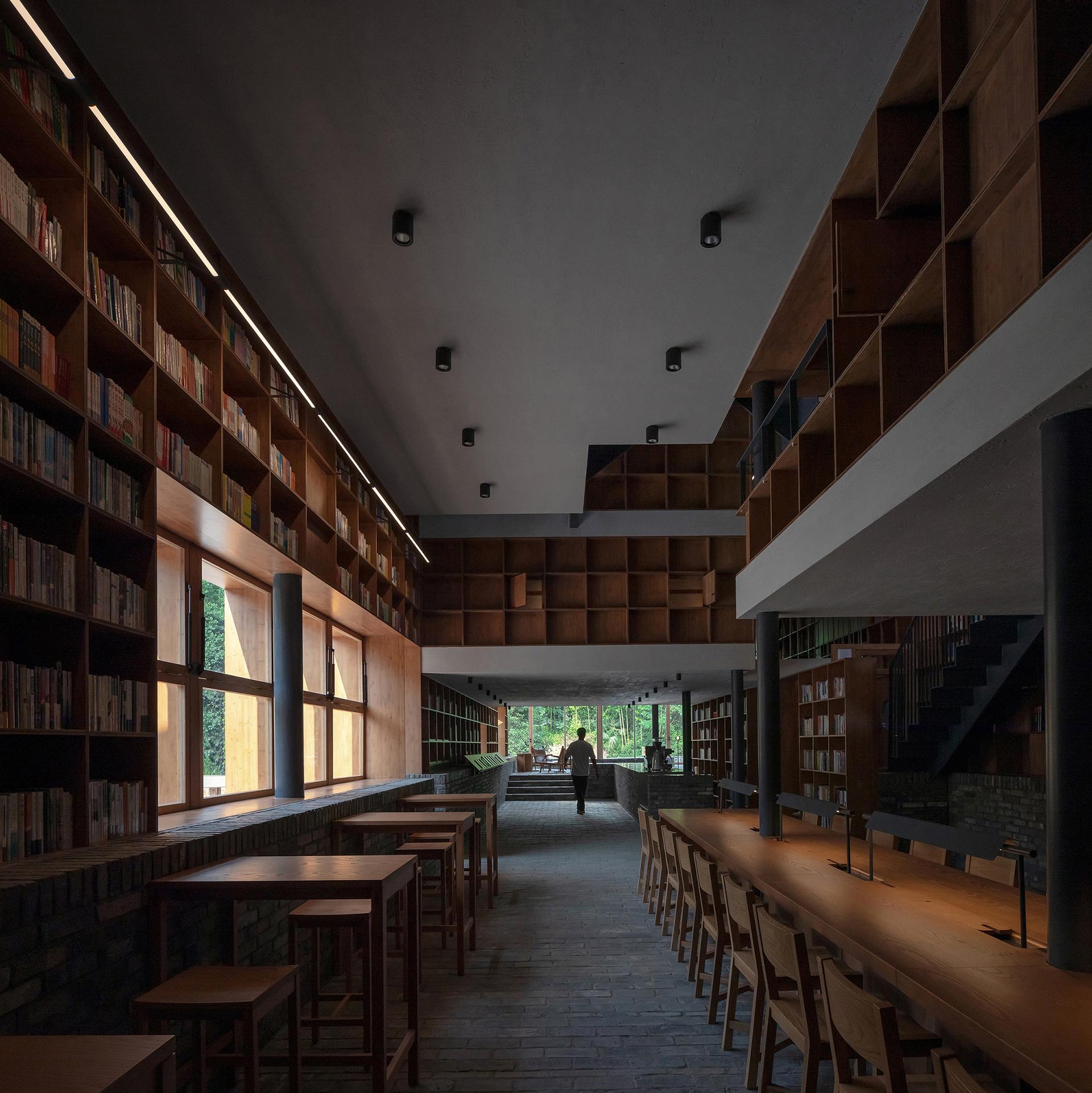 Capsule hotel in a rural library - image 16