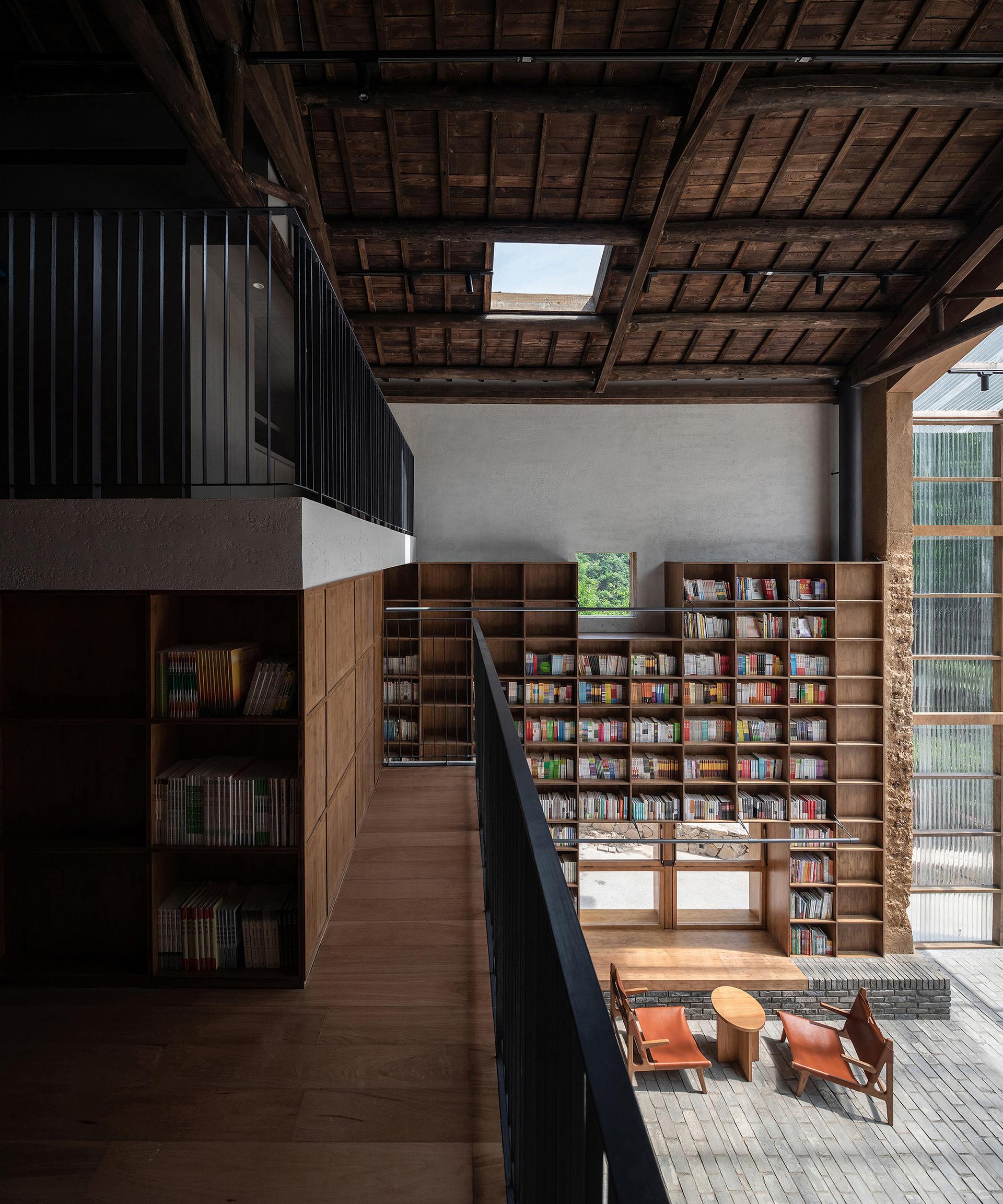 Capsule hotel in a rural library - image 22