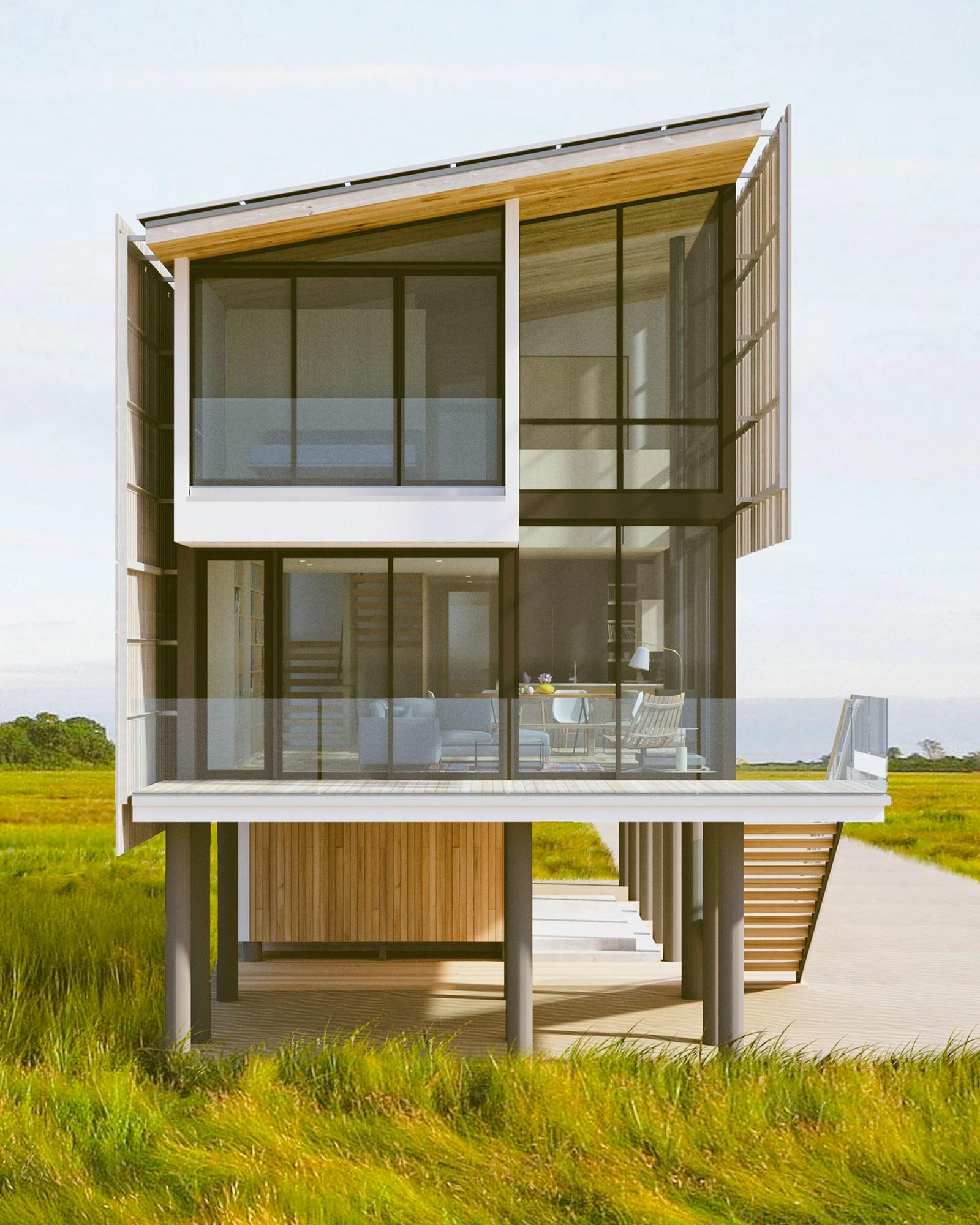 The Salt Box Residence