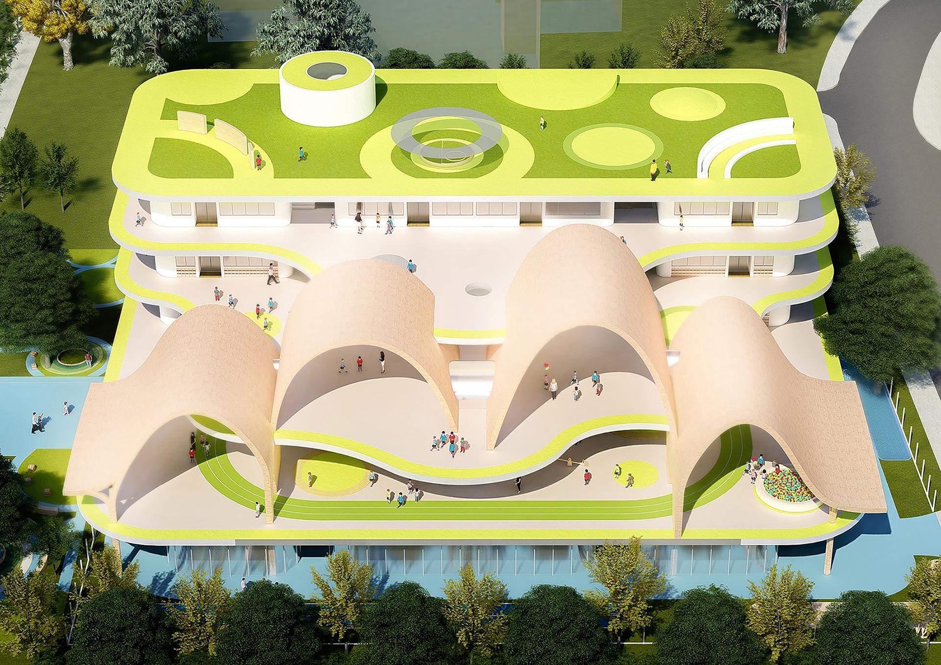 Small Hill Kindergarten in Shenzhen - image 2
