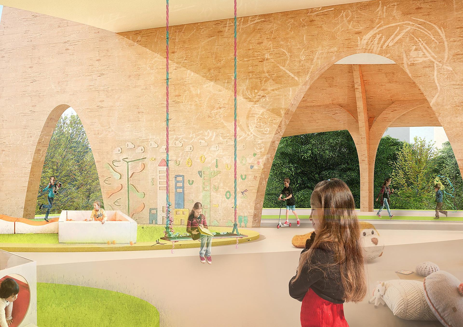 Small Hill Kindergarten in Shenzhen - image 10