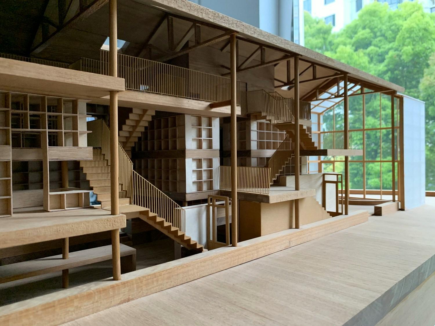 Capsule hotel in a rural library - image 44