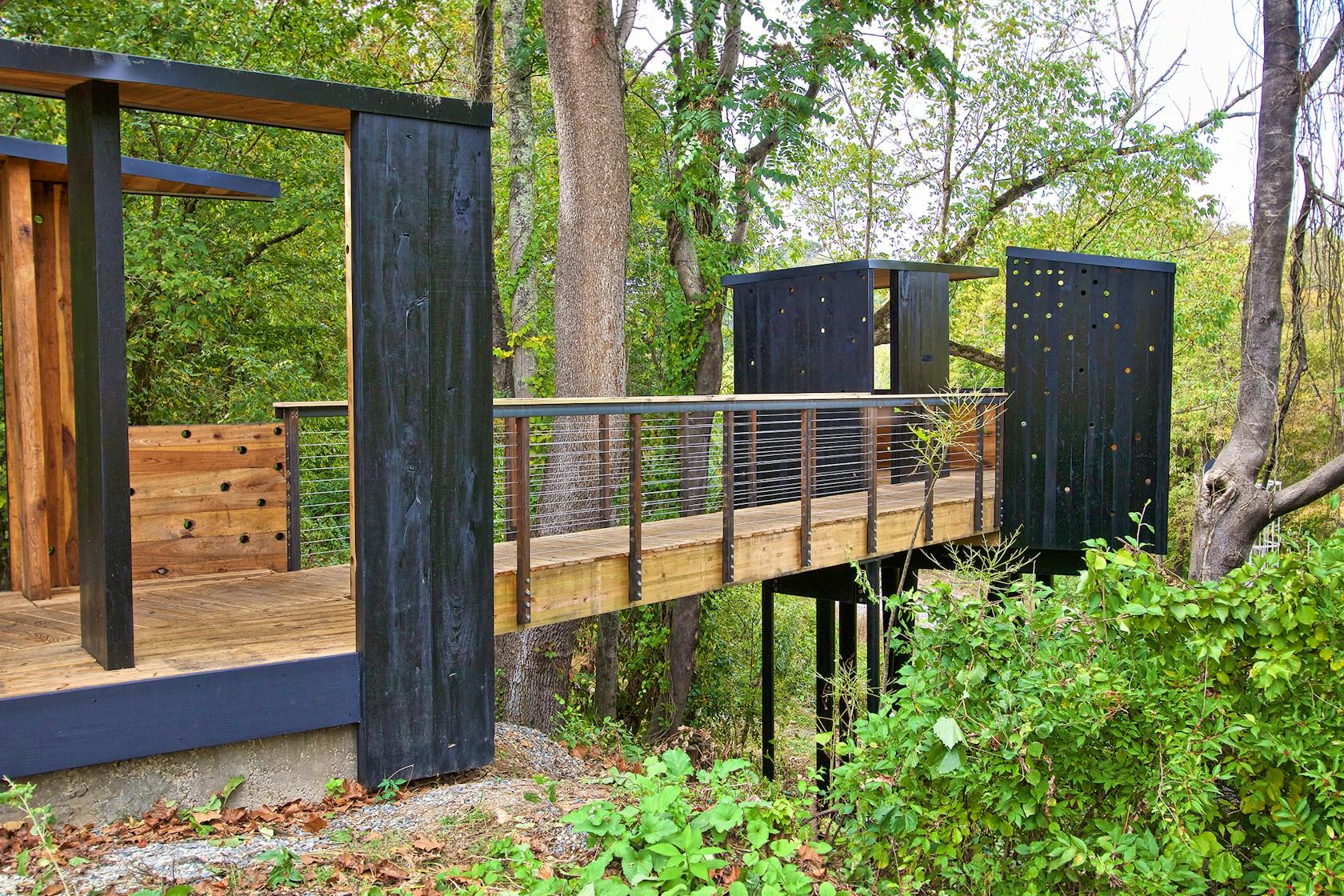 New River Train Observation Tower