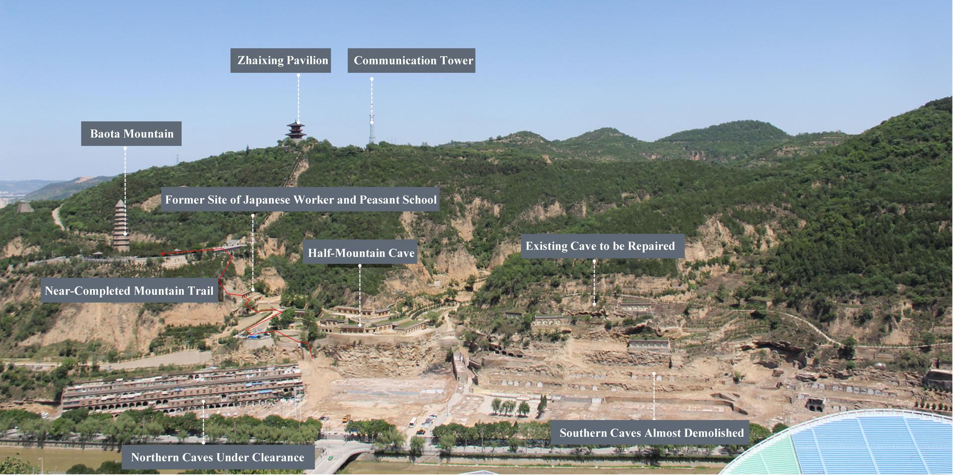Yan’an Baota Mountain Tourist Service Center