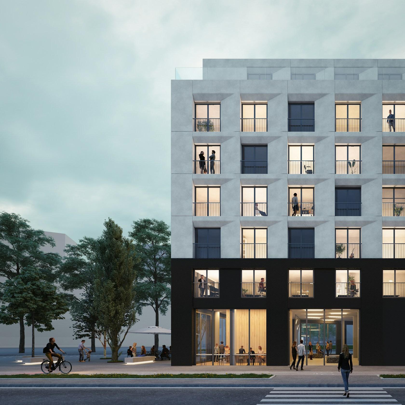 Student Residence in Saclay_momentum