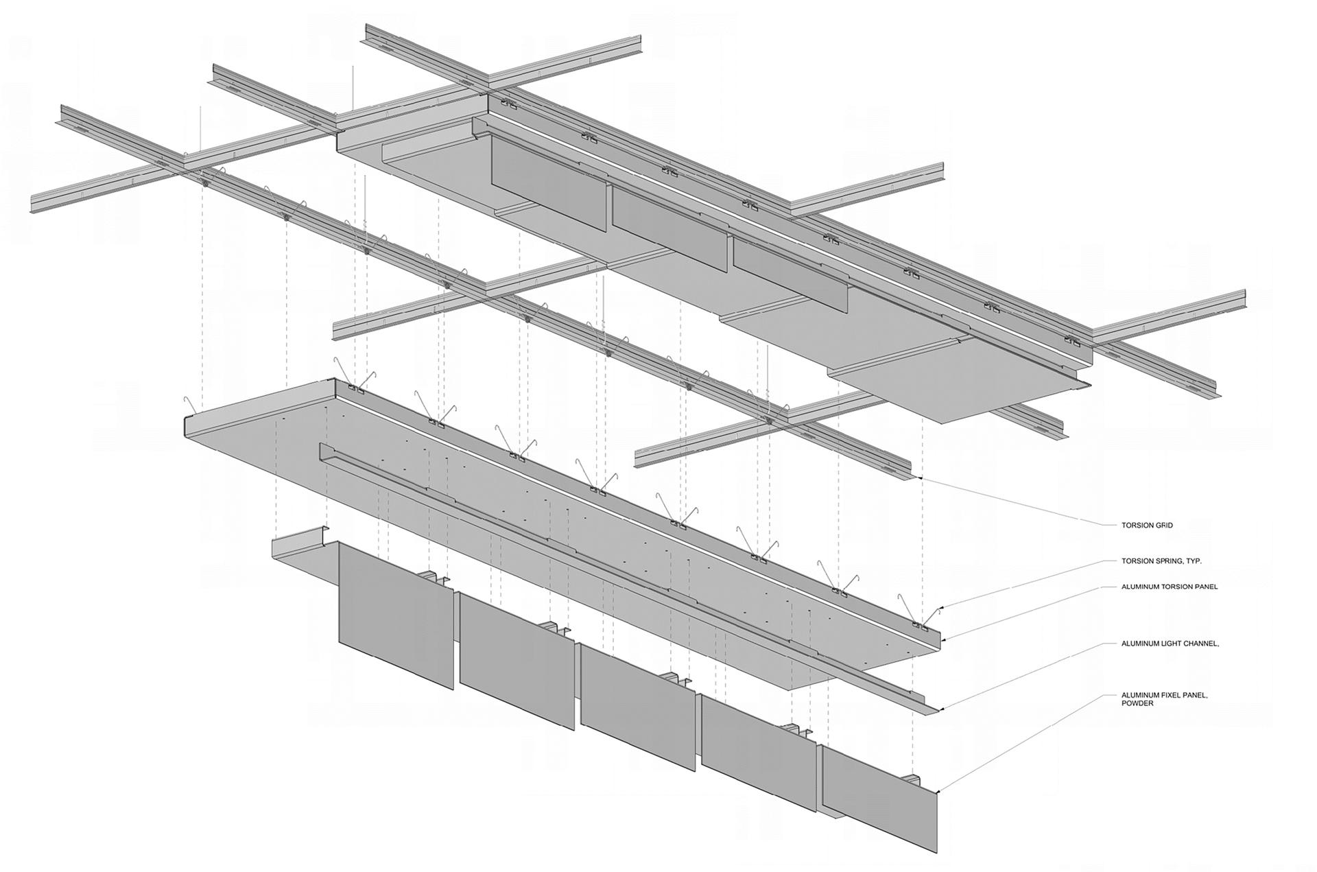 Pixel Swarm Custom Feature Ceiling - image 12