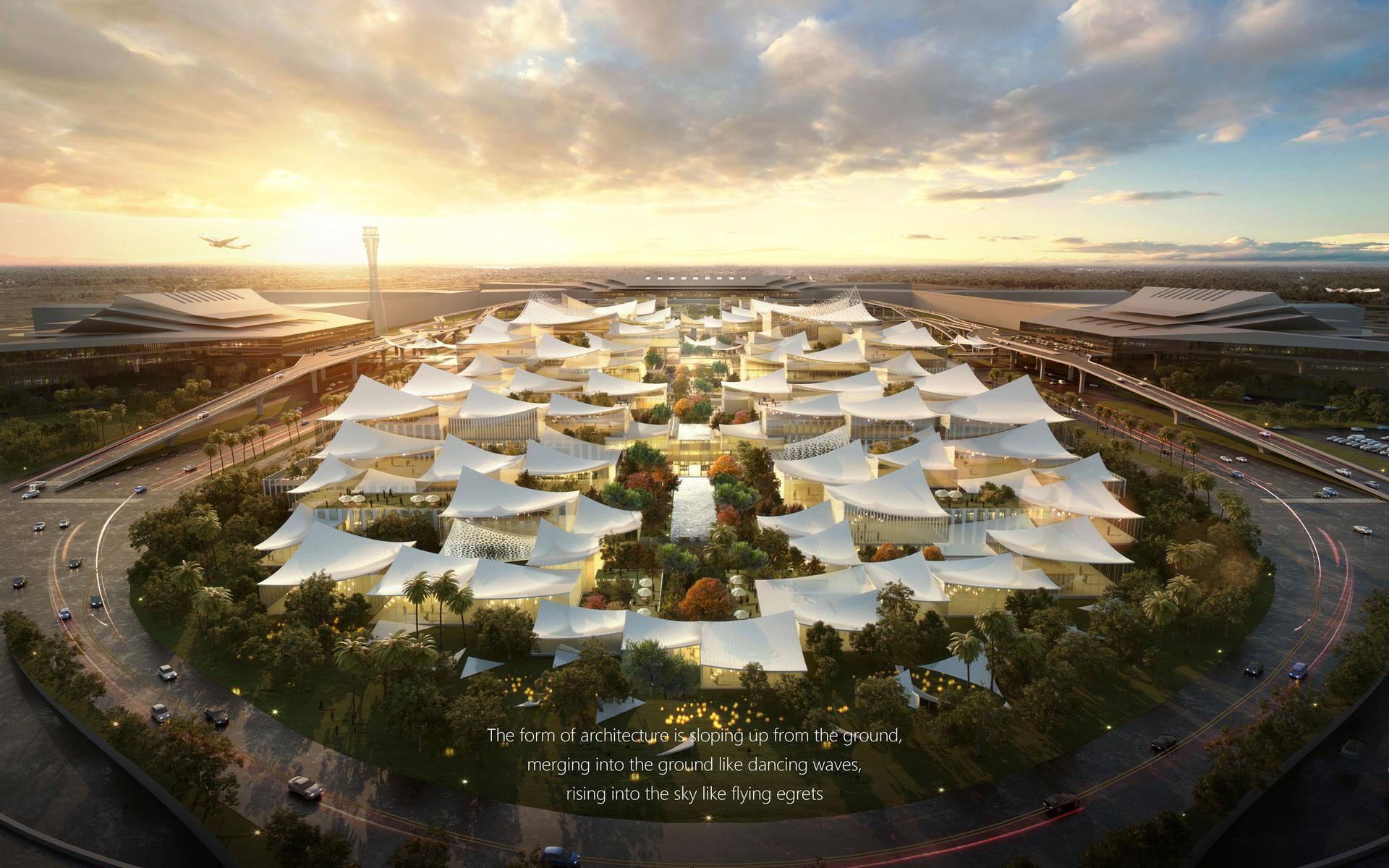 Comprehensive Development of Central Area at Xiamen New Airport