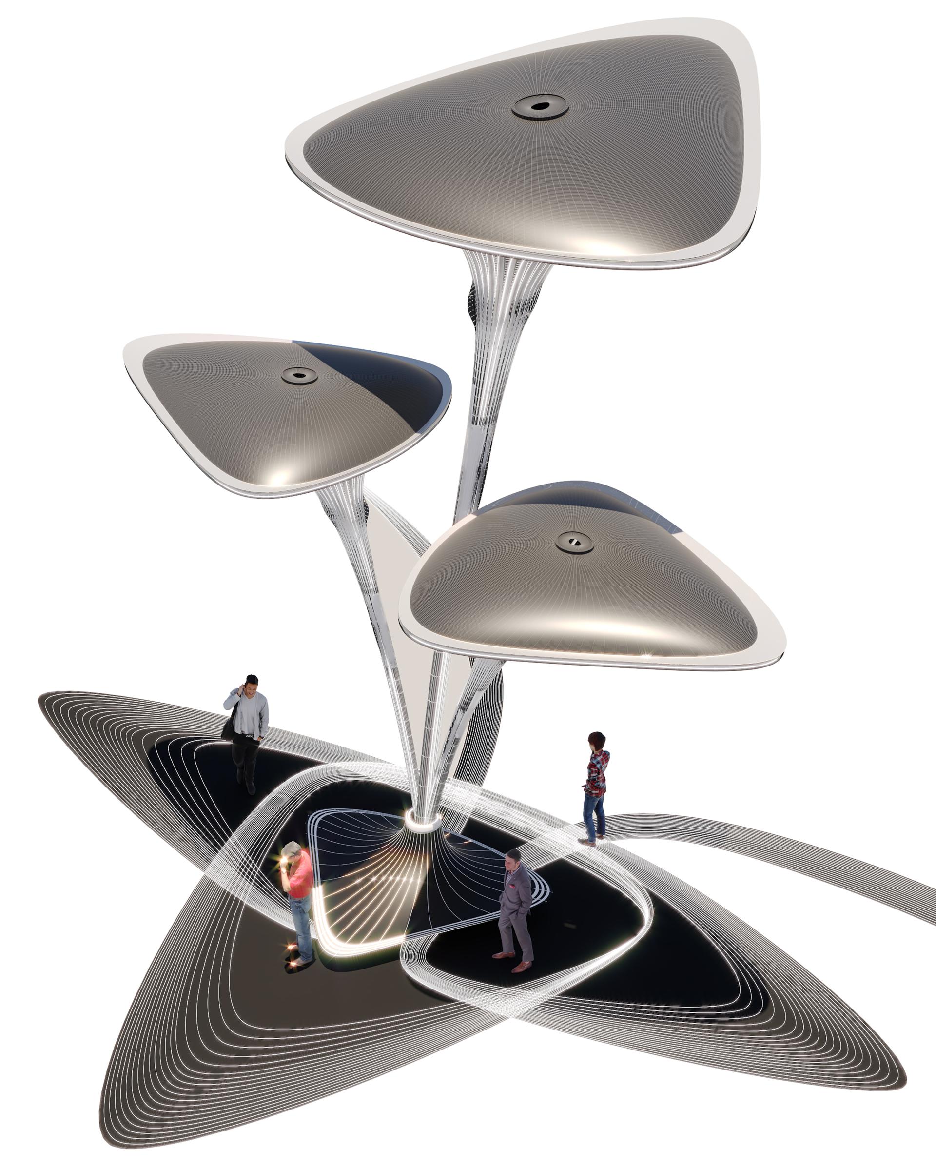 "The artificial breathing palm modular structure system", " Oasys + System" - image 10