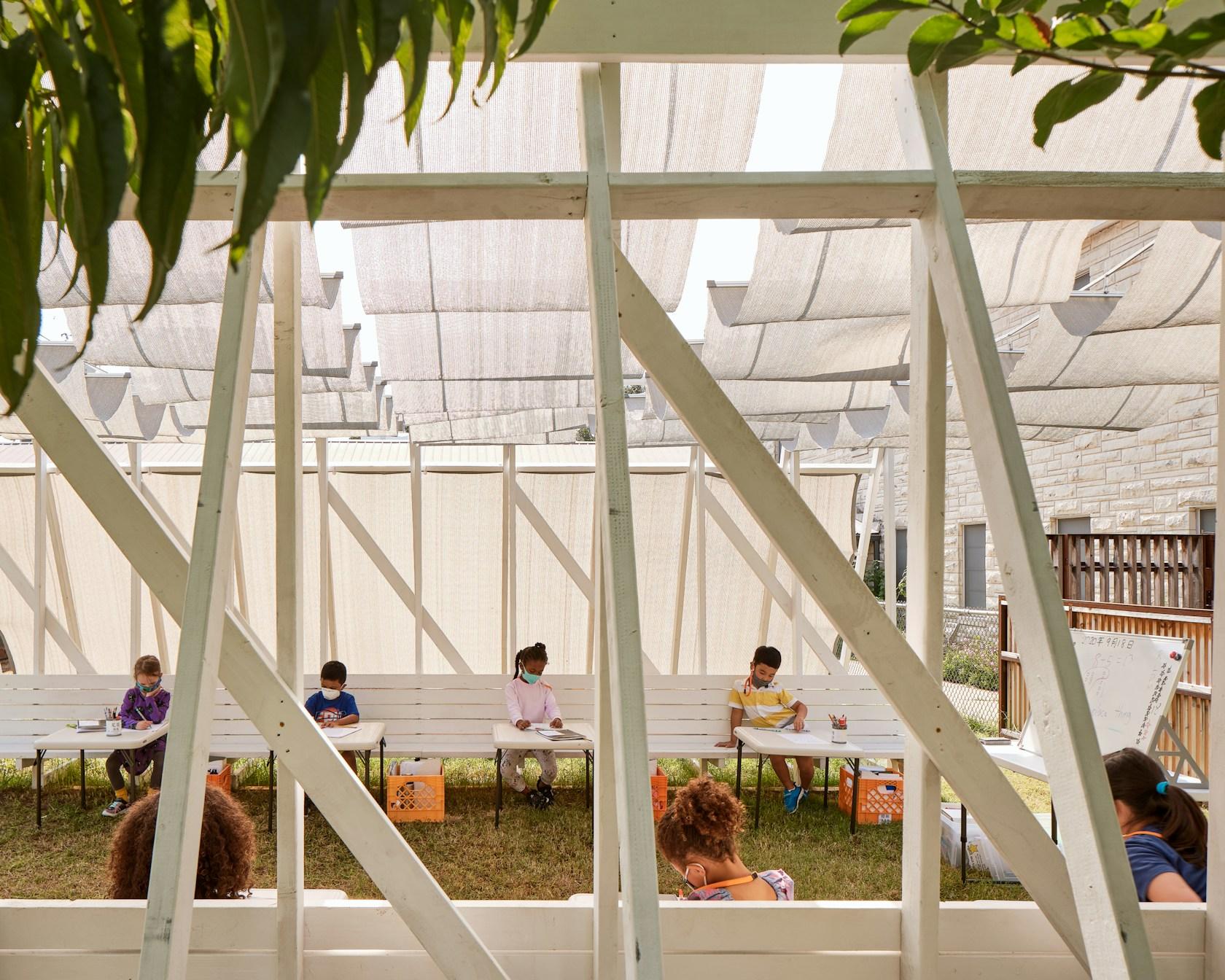 Temporary Tiger Covid Classroom - image 3