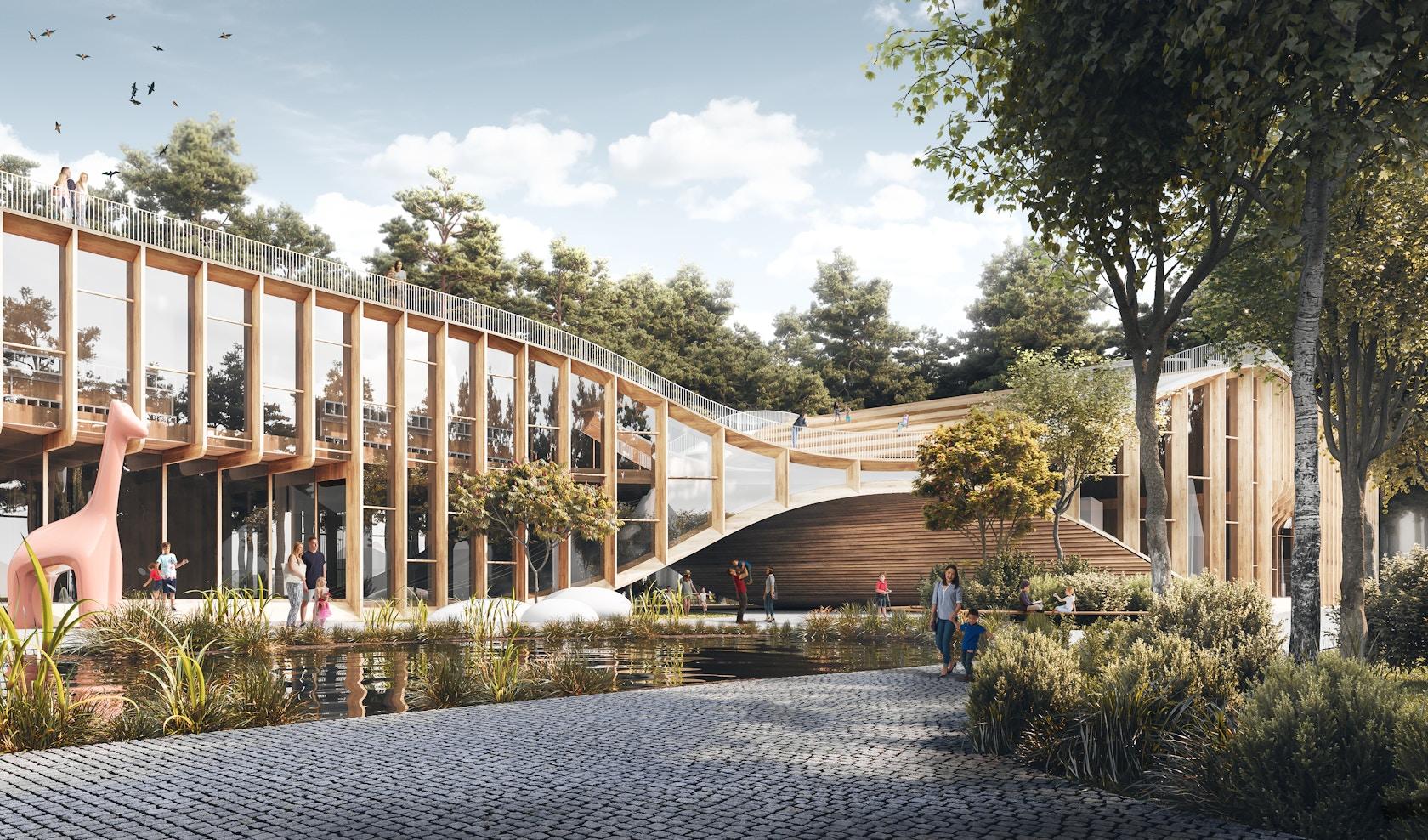 THE NATURE GATE, Józefów Kindergarten & Library - image 4