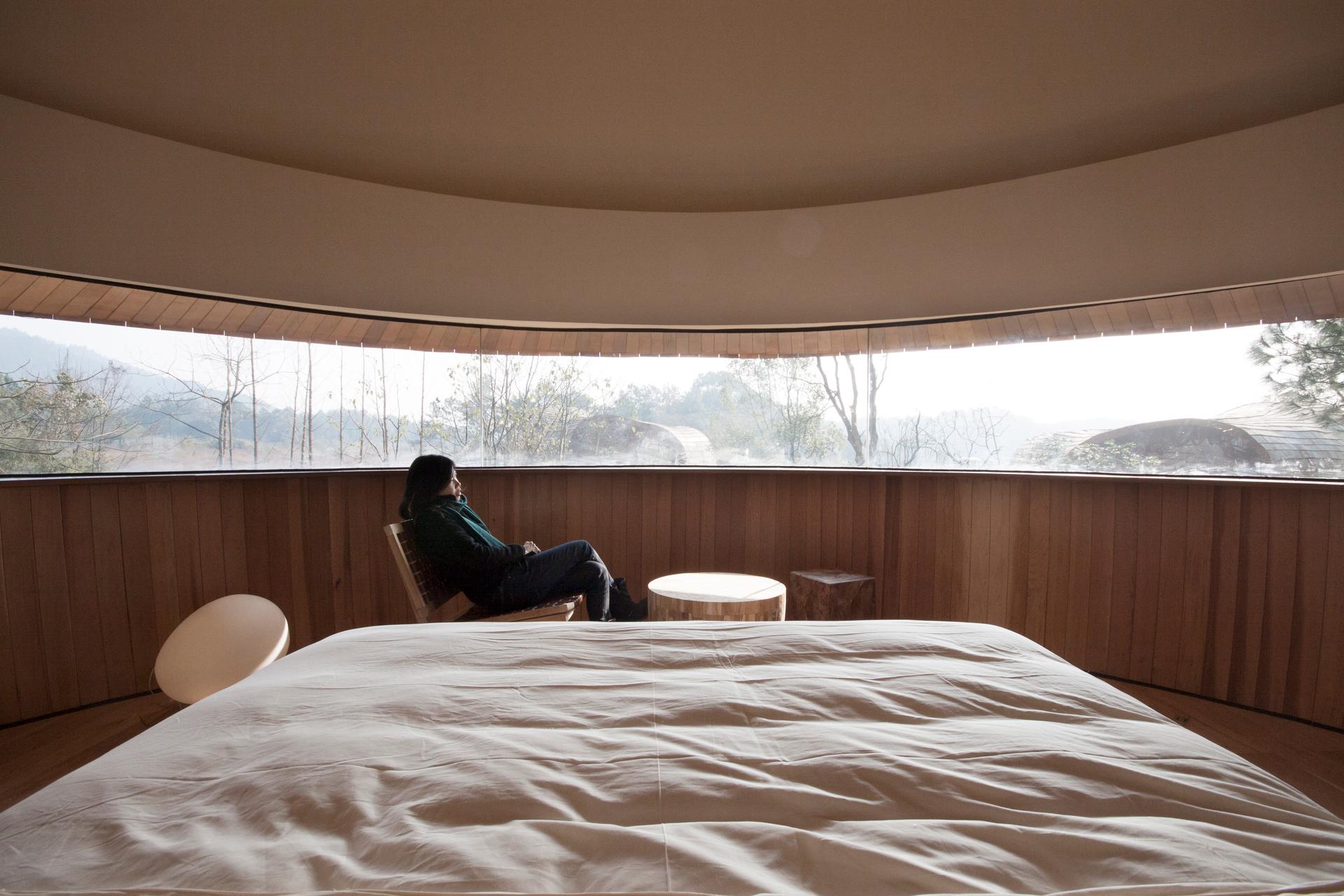The Mushroom - a wood house in the forest - image 3