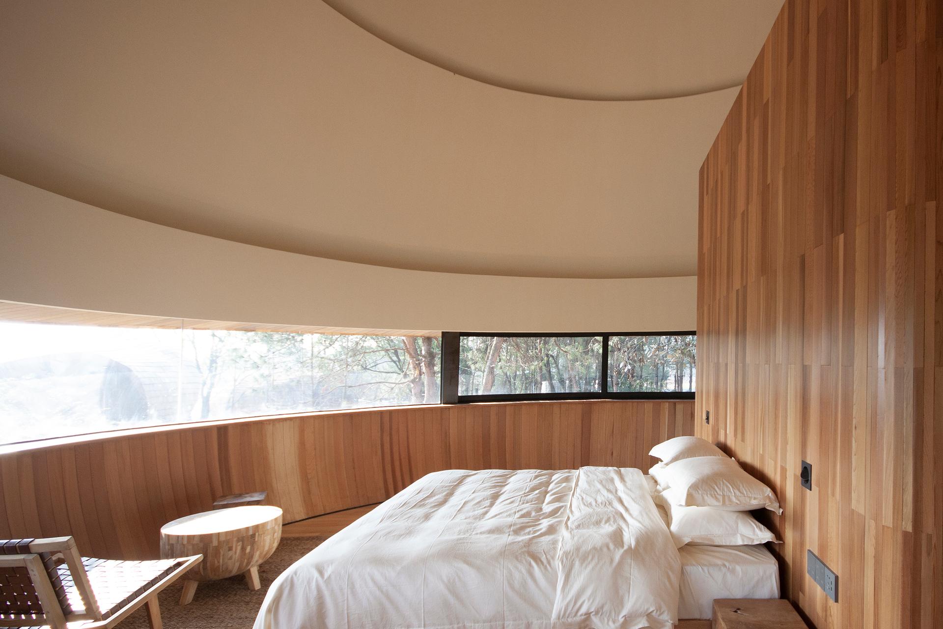 The Mushroom - a wood house in the forest - image 5
