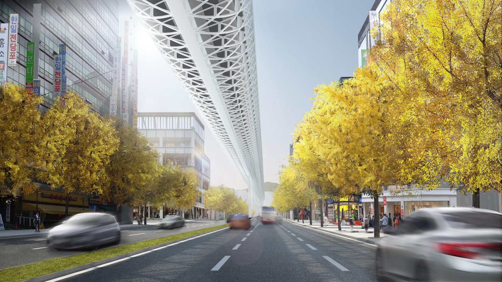 Elevated Lightrail System, South Korea - image 2