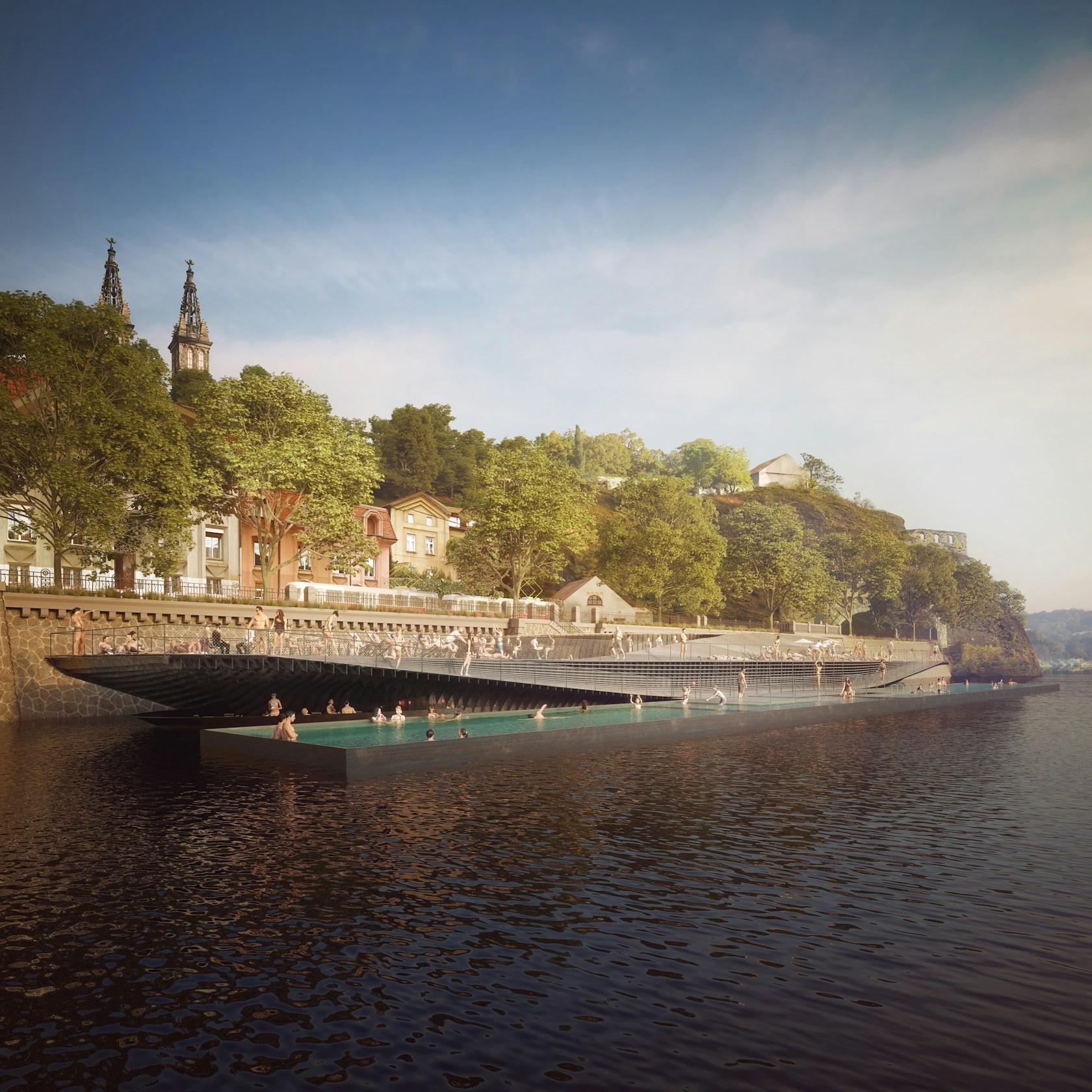 Floating pool for Prague - image 4
