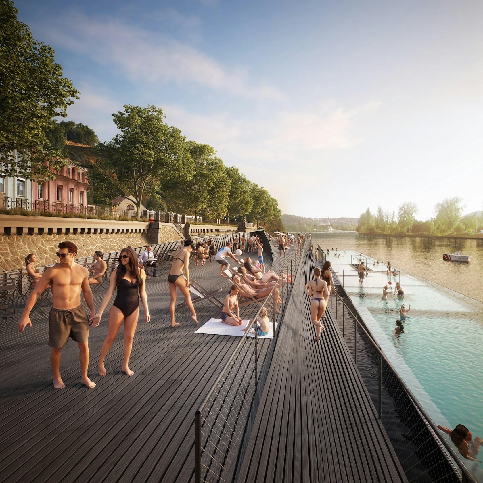 Floating pool for Prague - image 47