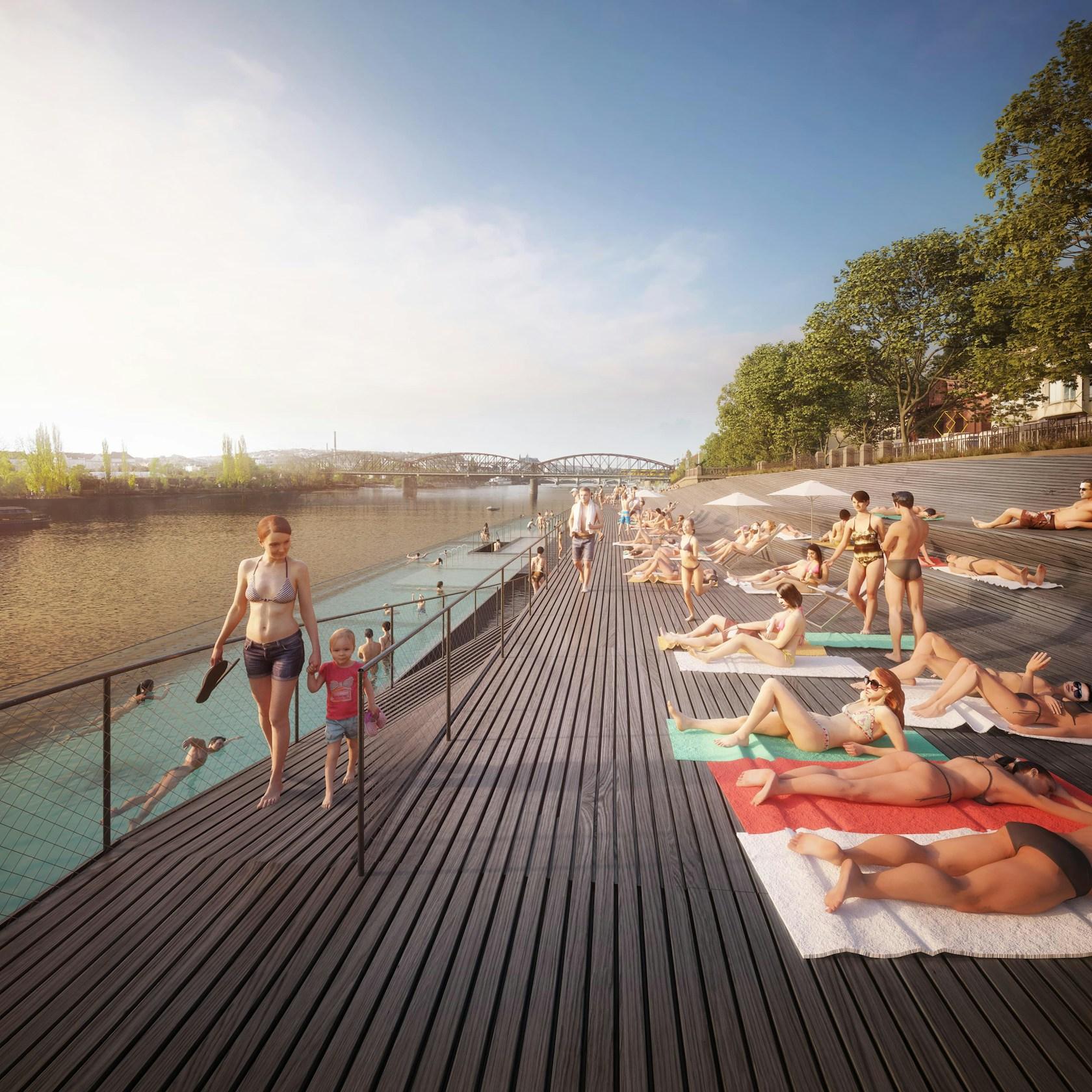 Floating pool for Prague - image 49