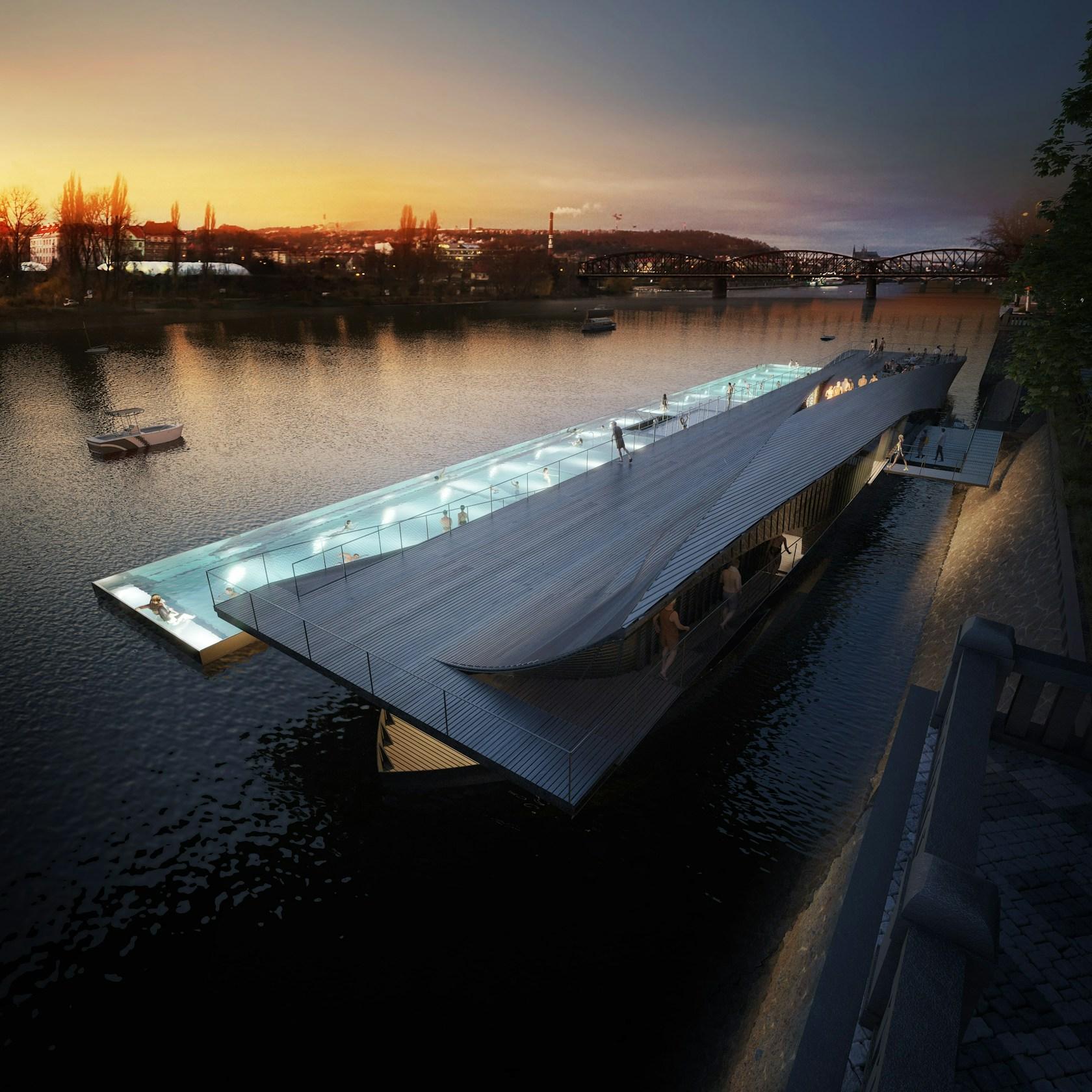 Floating pool for Prague - image 53