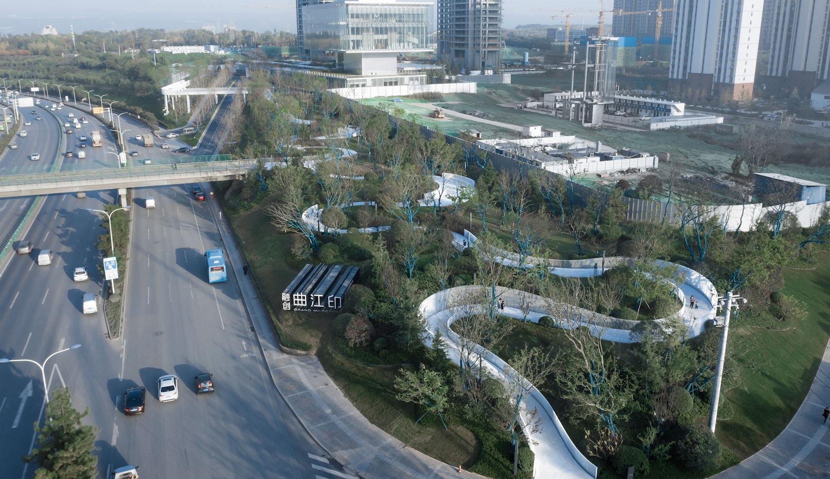 Ribbon Dance Park : Landscape Placemaking for Public