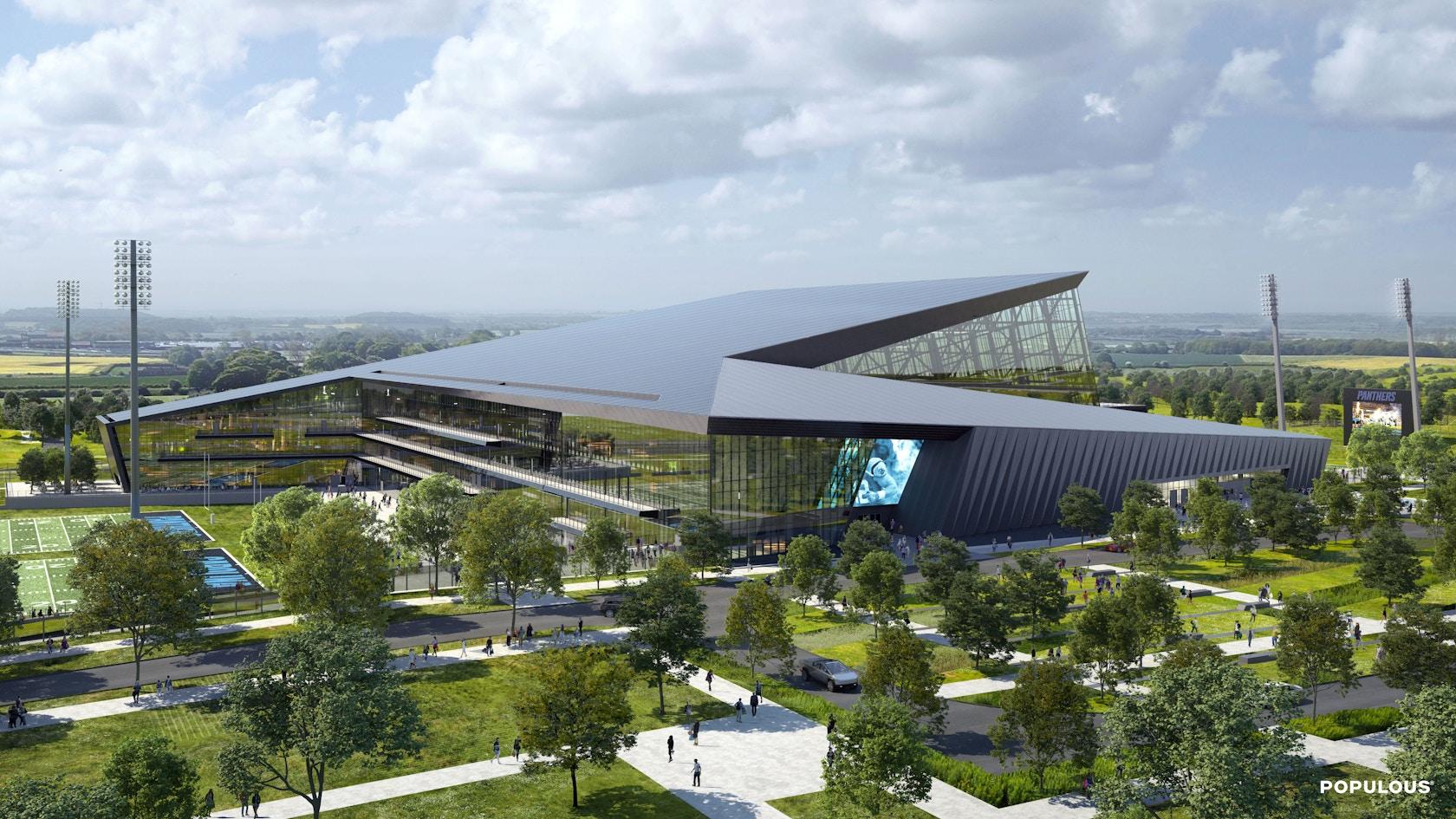 Carolina Panthers Rock Hill Development