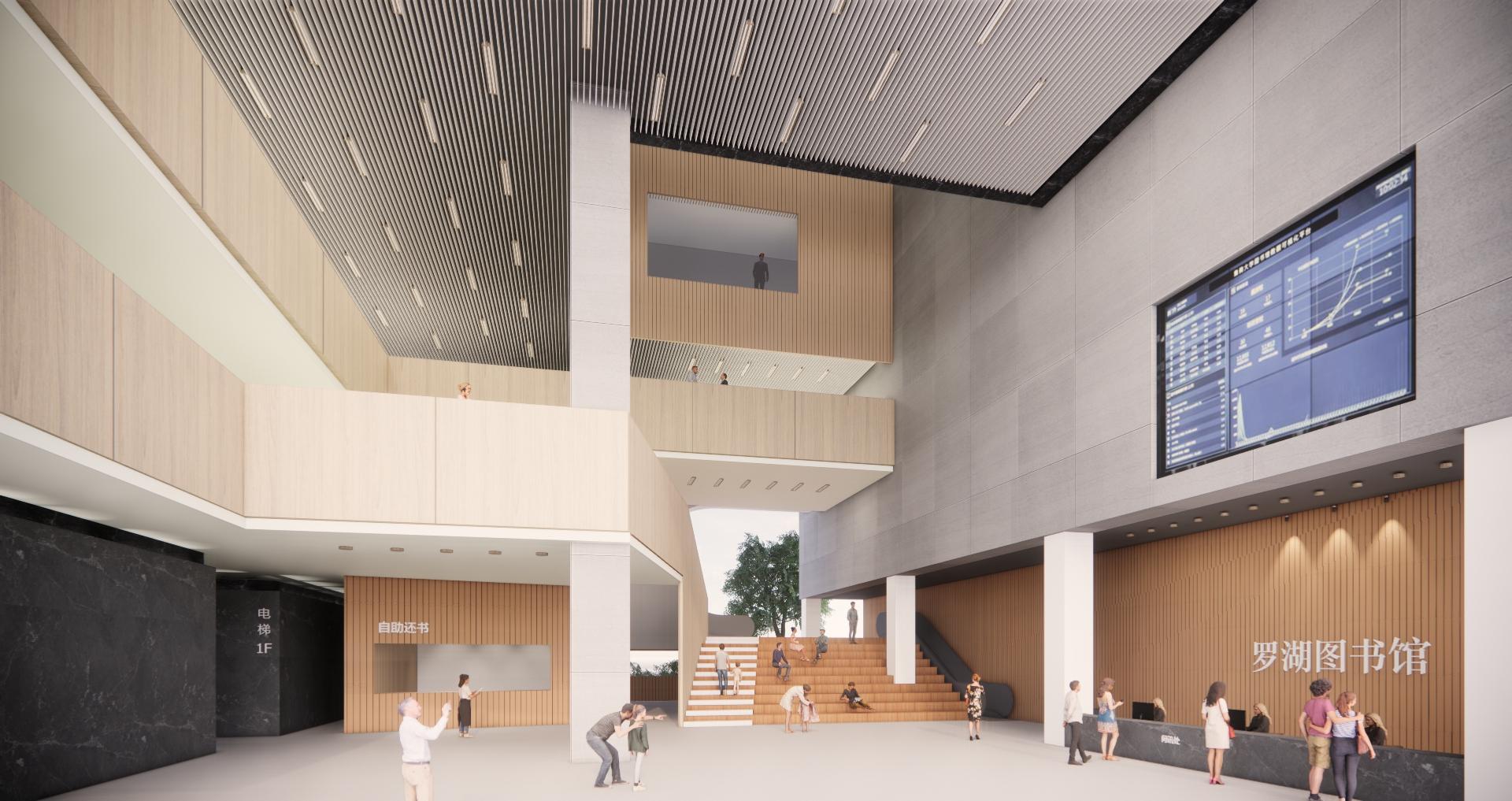 Luohu Library & Adolescent Activities Center - image 9