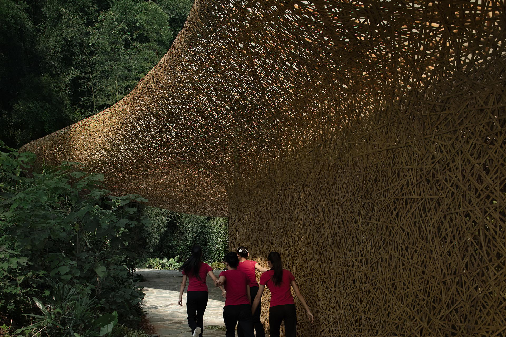 Bamboo Bamboo, Canopy and Pavilions,Impression SanjieLiu