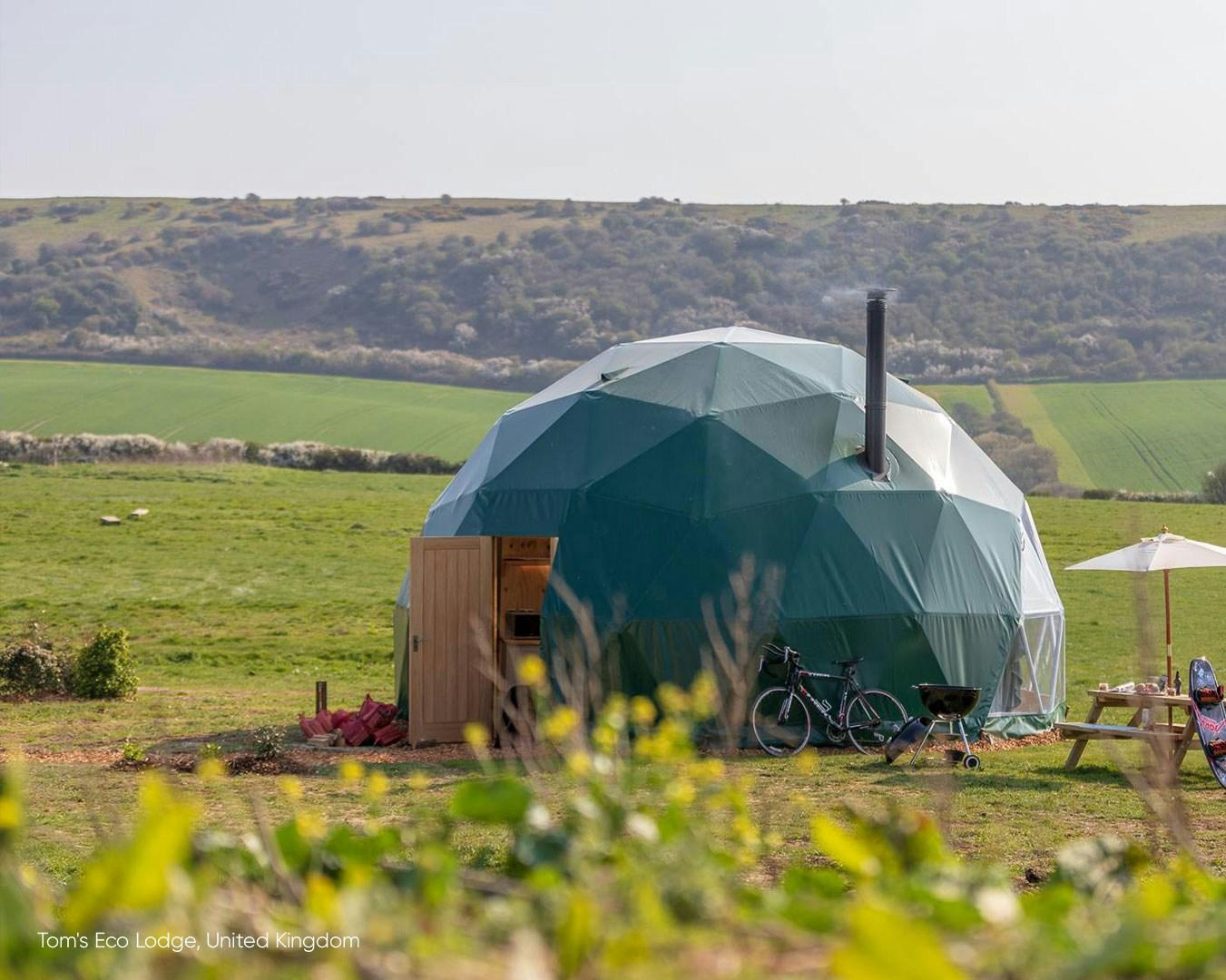FDomes Glamping self-assembly geodesic domes - image 8
