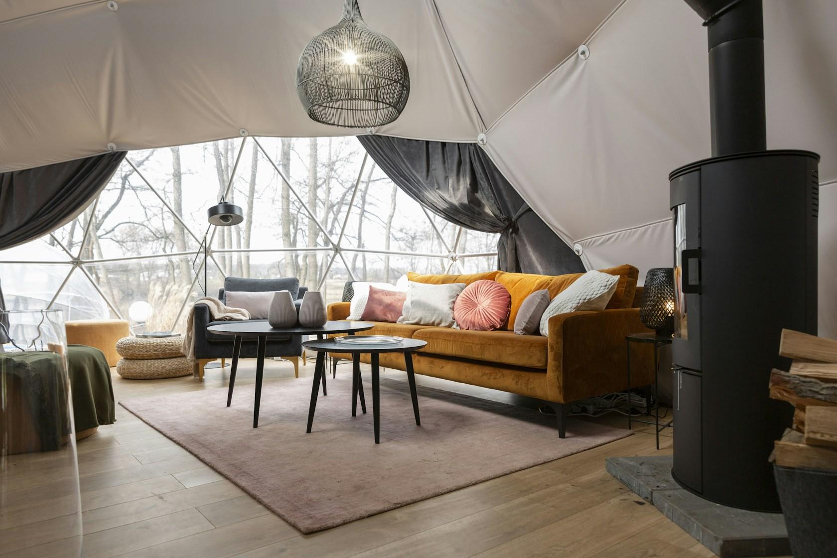 FDomes Glamping self-assembly geodesic domes - image 3