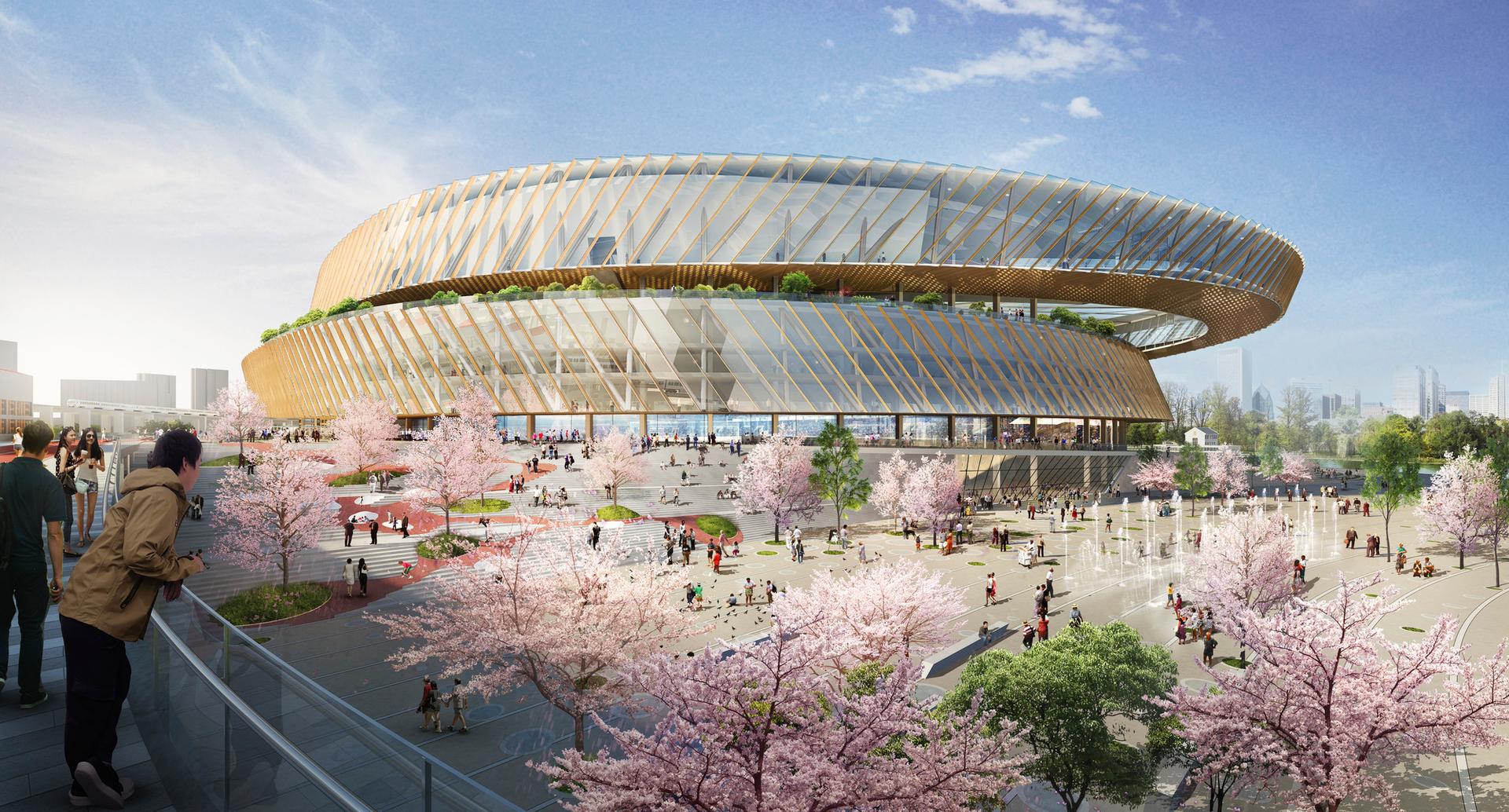 Shanghai Hongkou Stadium and Luxun Park