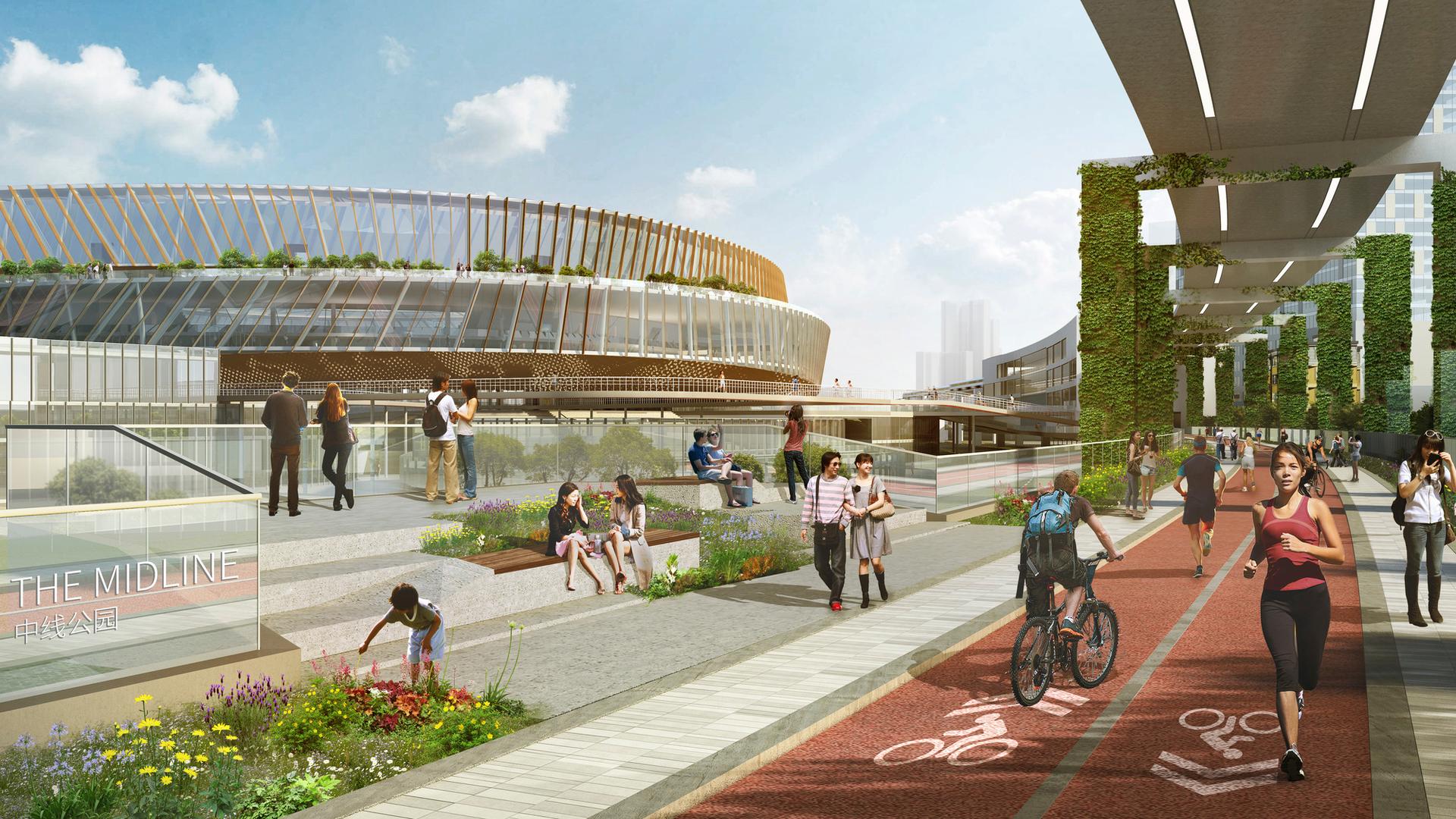 Shanghai Hongkou Stadium and Luxun Park - image 14