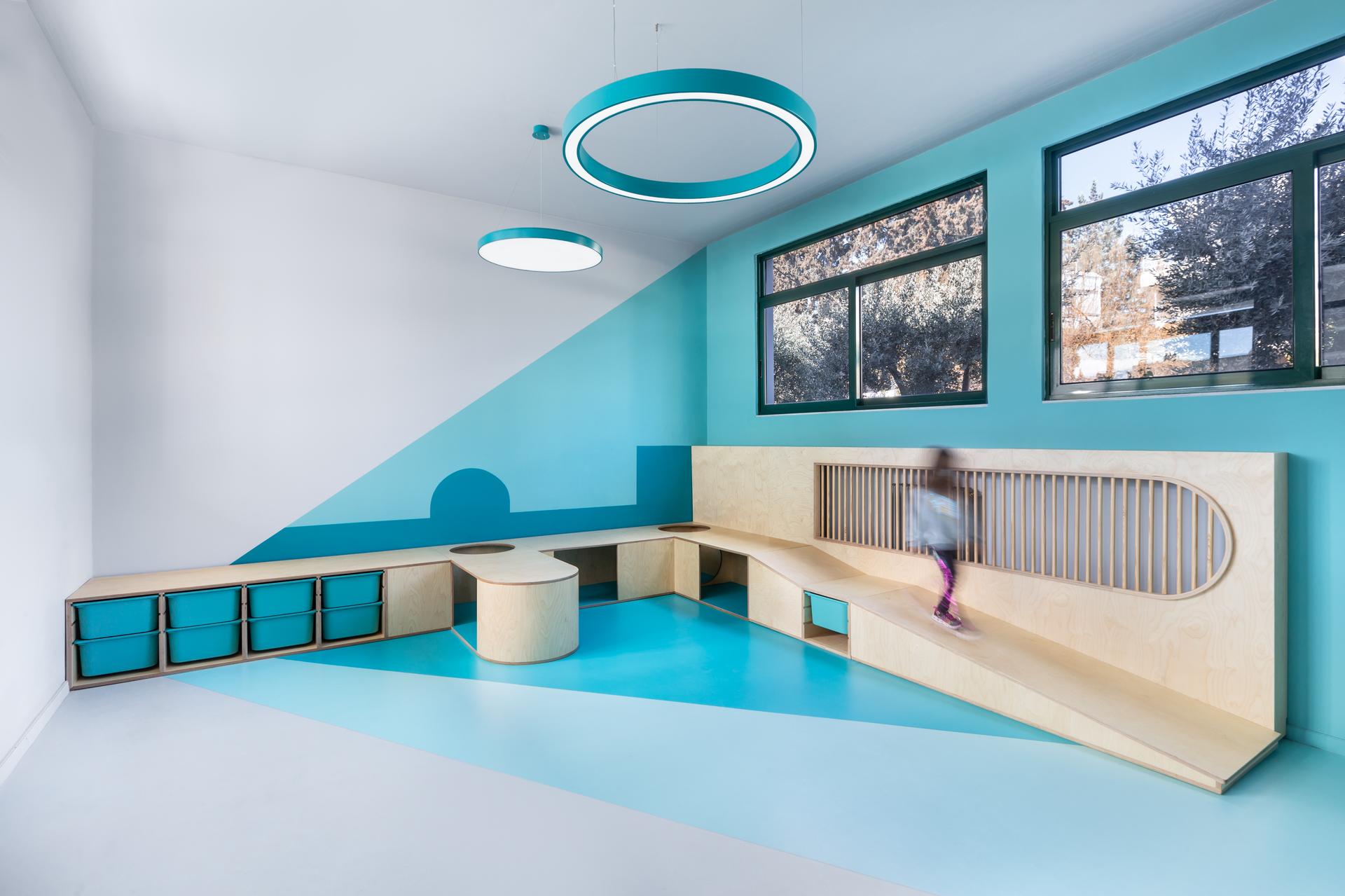 VILLA AIMILIA- High School Facility converts to a contemporary school for kindergarten students - image 8