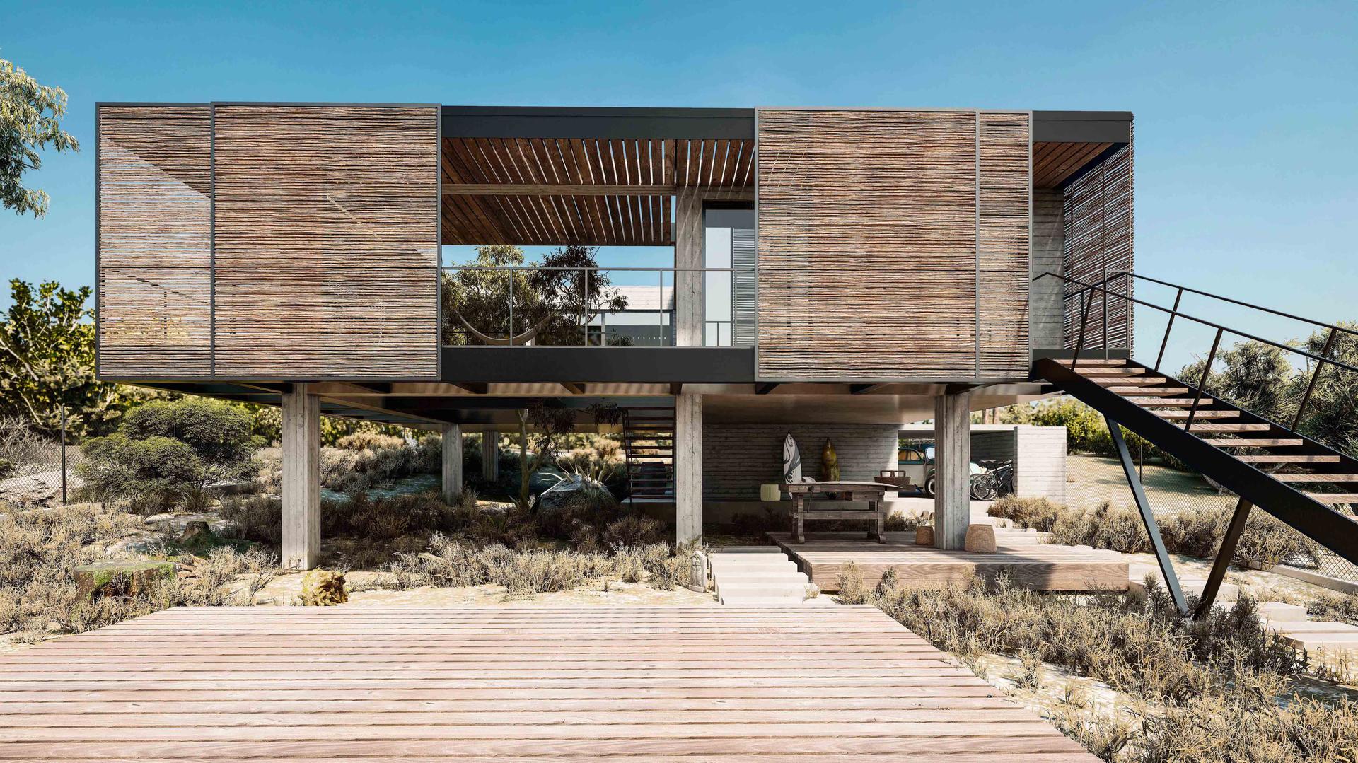 A Surfer's House