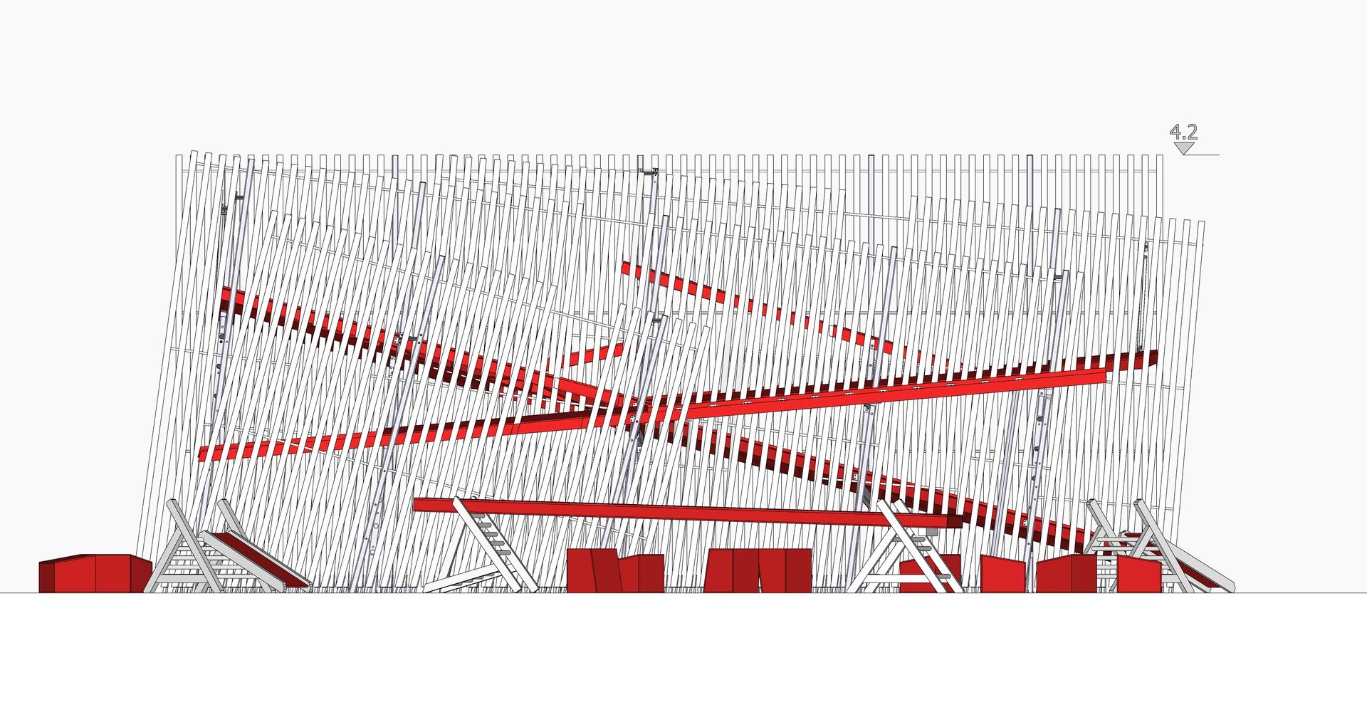 Installation OFF FENCE at the Biennale Architettura 2021 - image 9