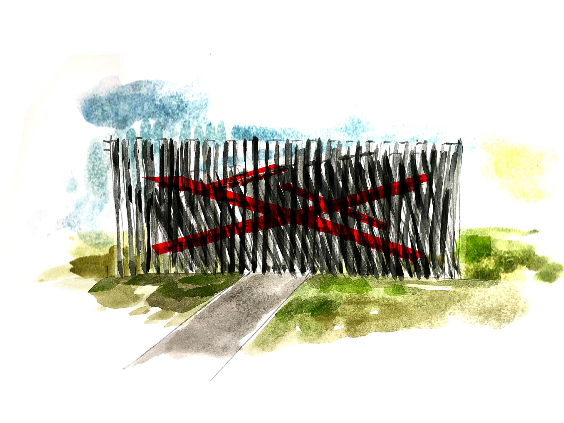 Installation OFF FENCE at the Biennale Architettura 2021 - image 10