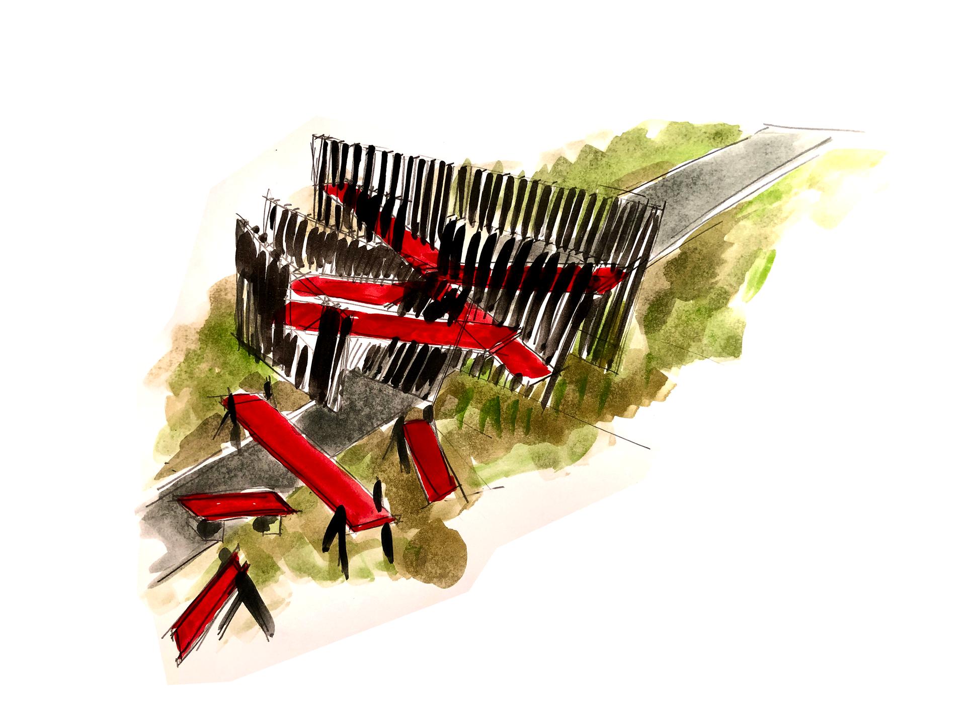 Installation OFF FENCE at the Biennale Architettura 2021 - image 11