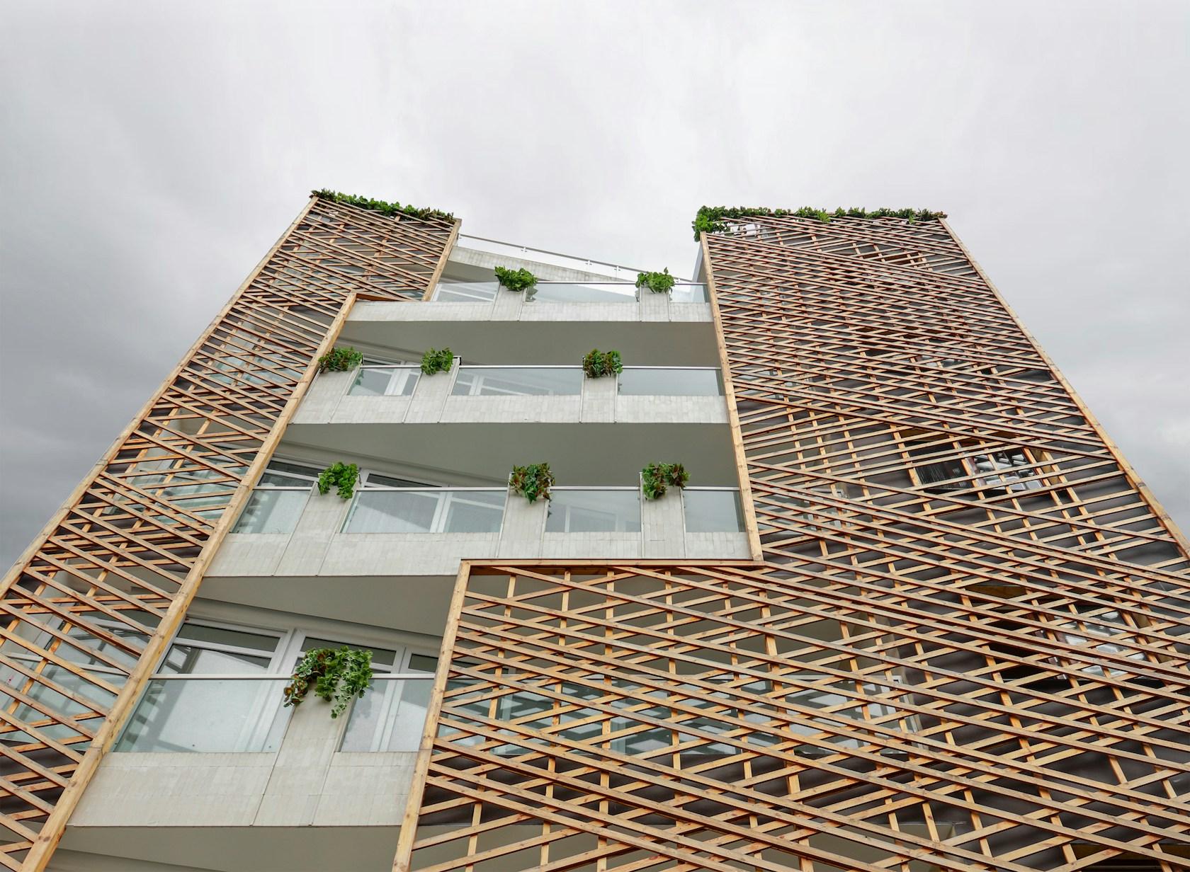 An apartment based on vernacular architecture