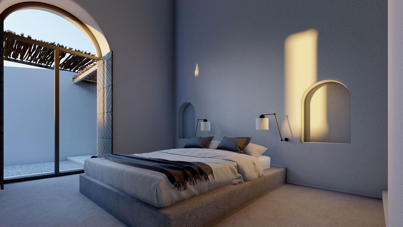 Arched residencies in Santorini island - image 8