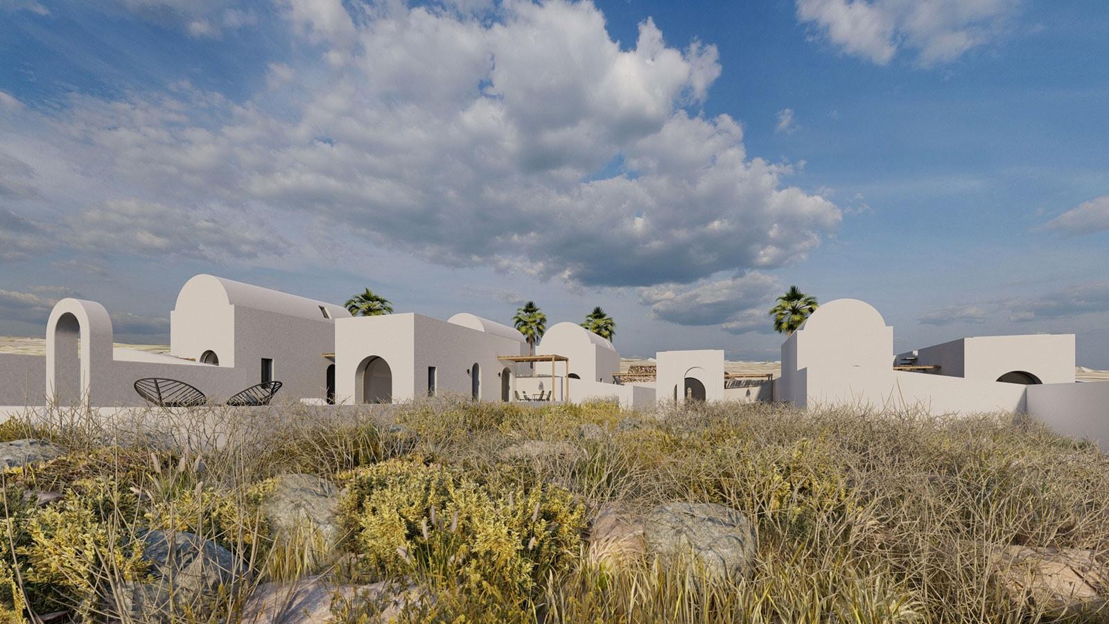 Arched residencies in Santorini island - image 6