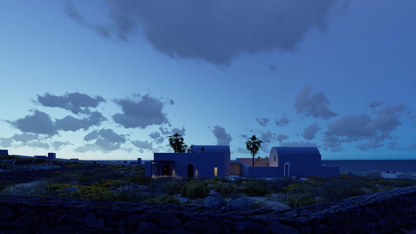 Arched residencies in Santorini island - image 16