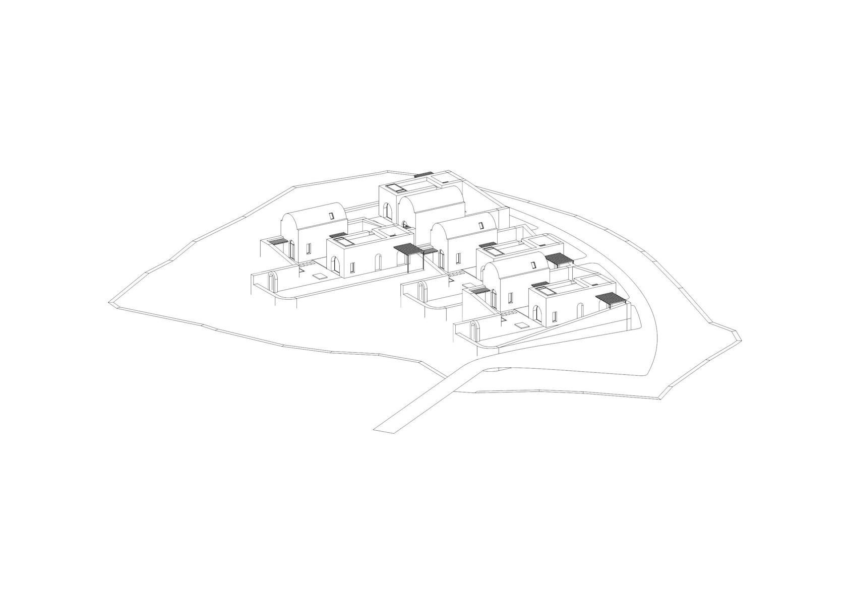 Arched residencies in Santorini island - image 21