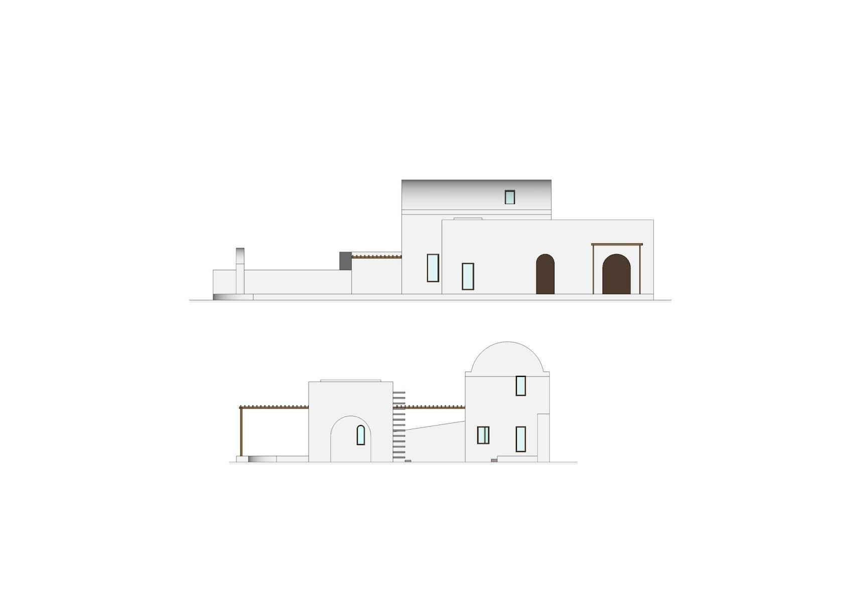 Arched residencies in Santorini island - image 23