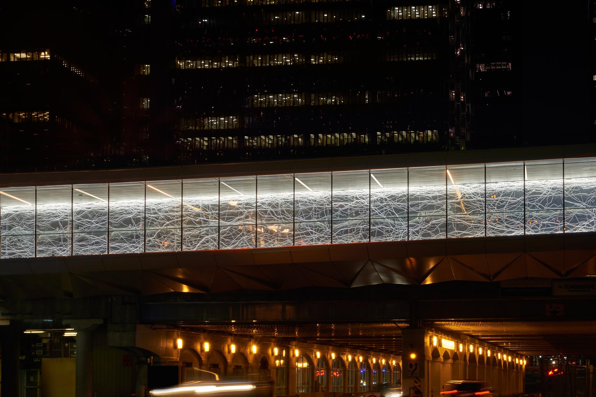 Bay St. Bridge | Illuminated Art Bridge - image 4