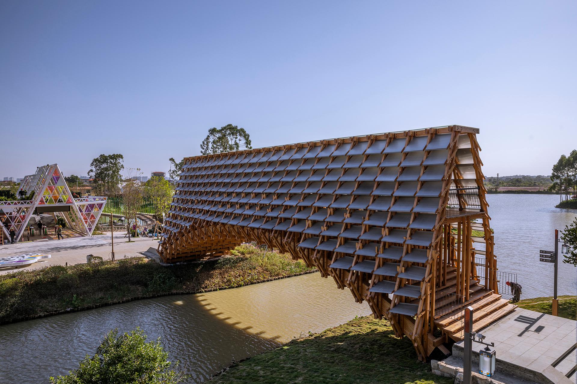 Timber Bridge in Gulou Waterfront - image 7