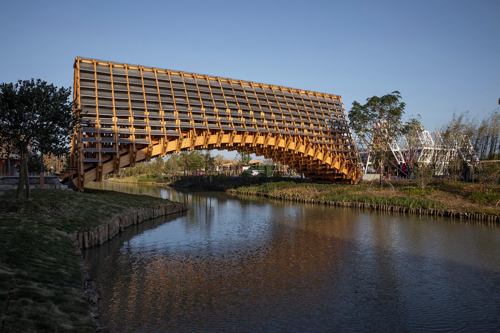 Timber Bridge in Gulou Waterfront - image 8