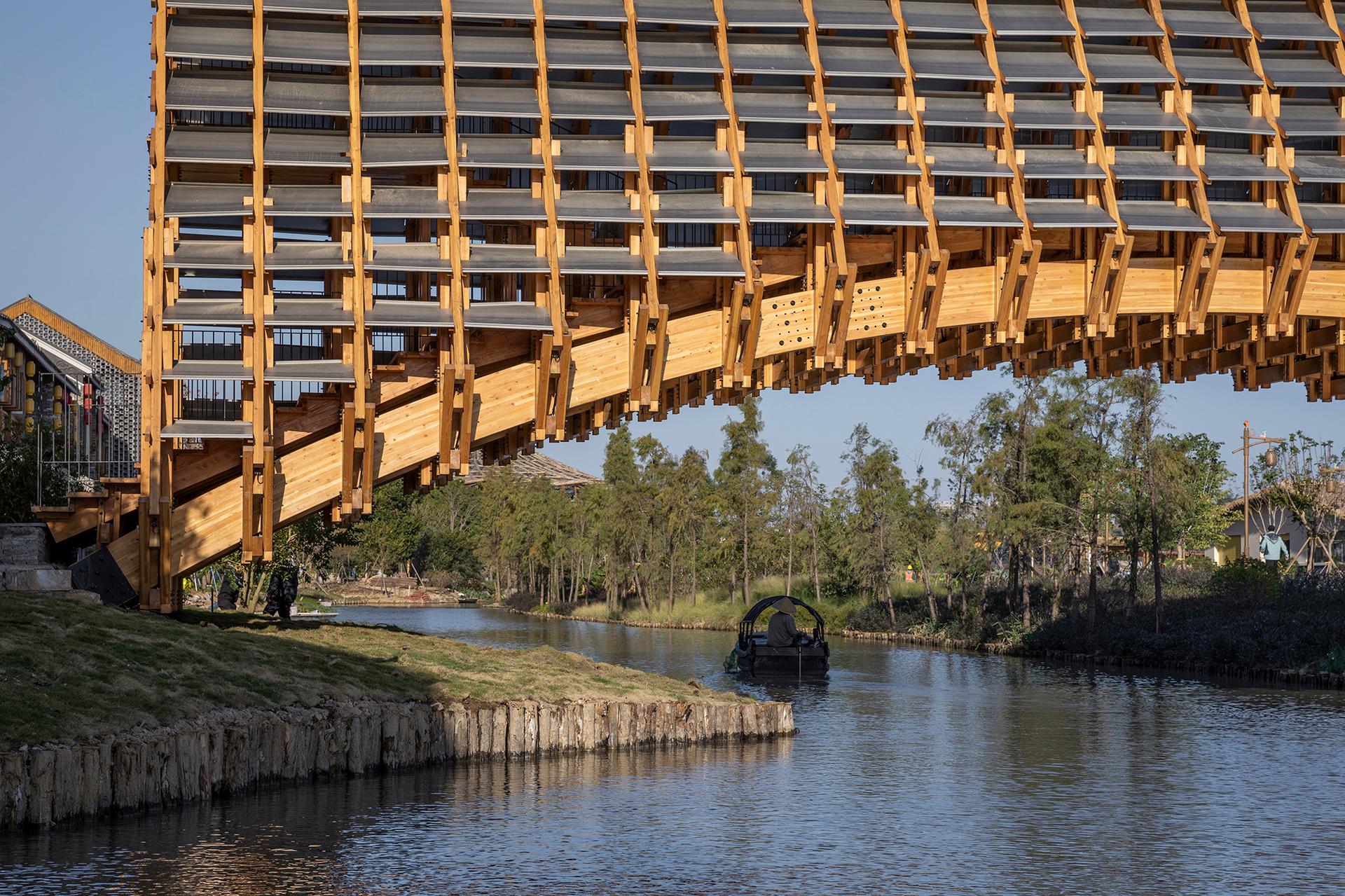 Timber Bridge in Gulou Waterfront - image 9