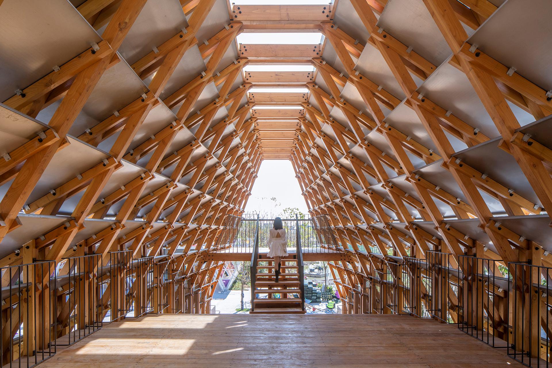 Timber Bridge in Gulou Waterfront - image 30