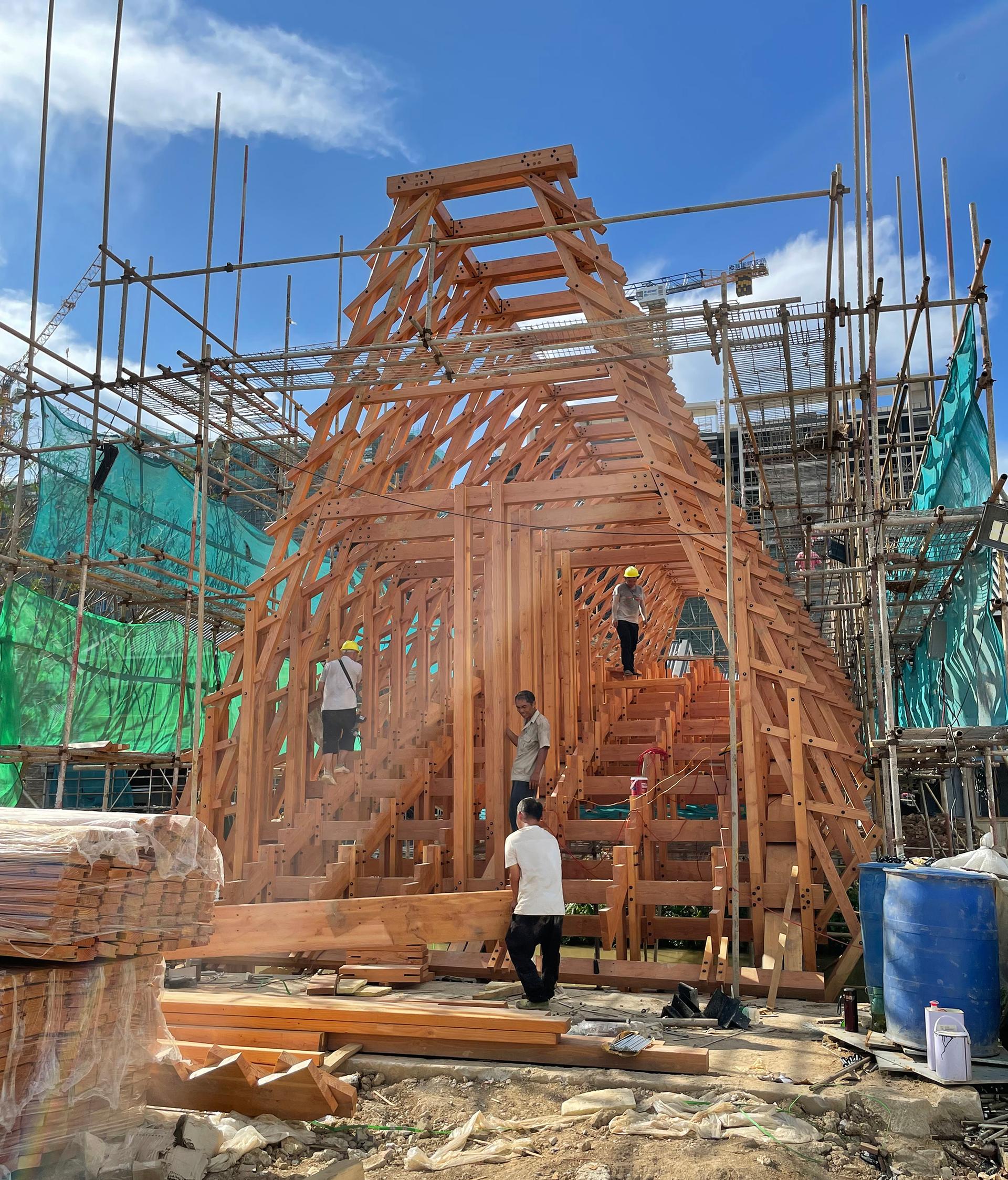 Timber Bridge in Gulou Waterfront - image 35