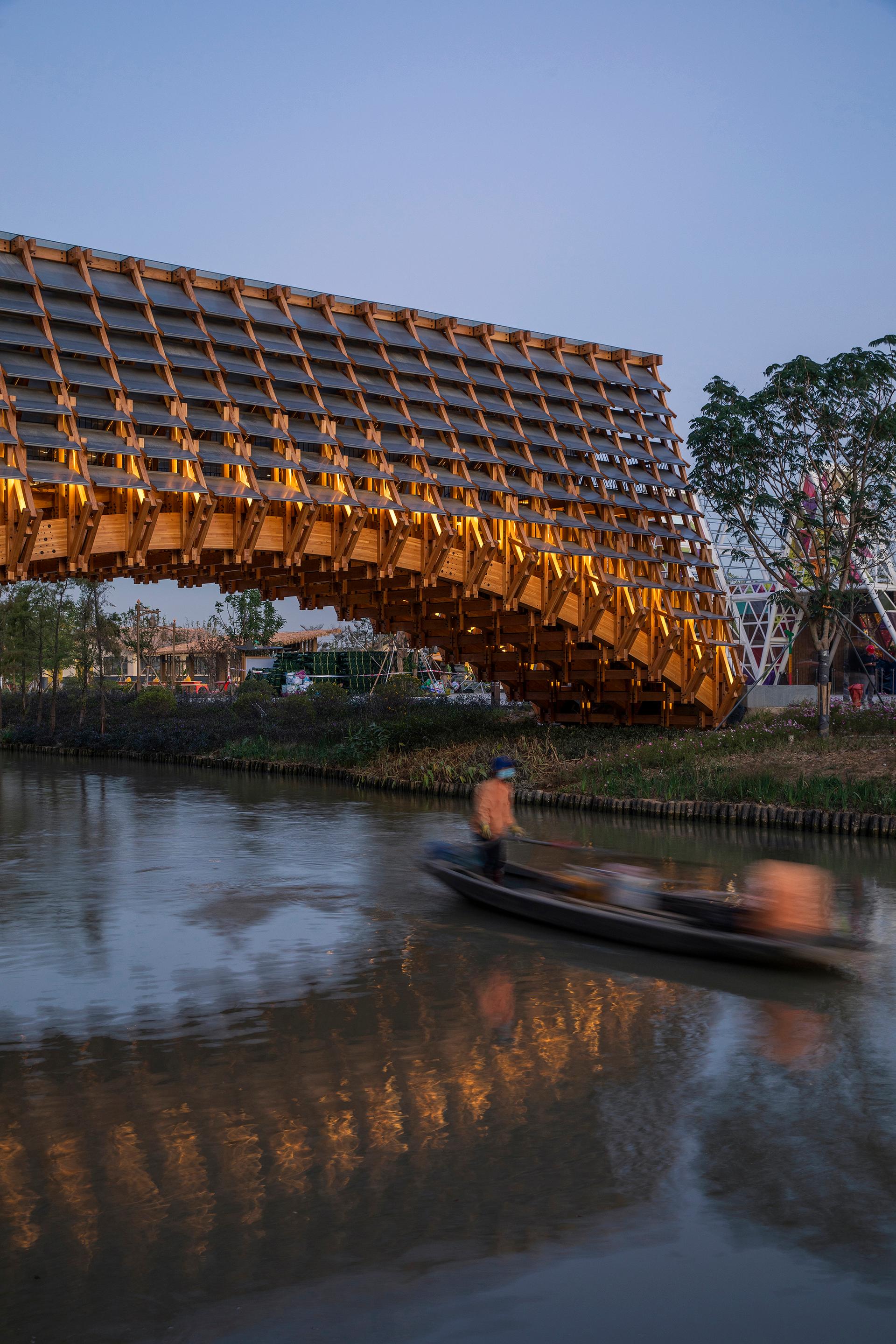 Timber Bridge in Gulou Waterfront - image 39
