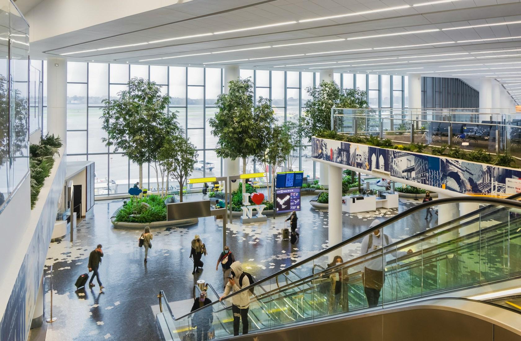 LaGuardia Airport Terminal B Concourse Parks