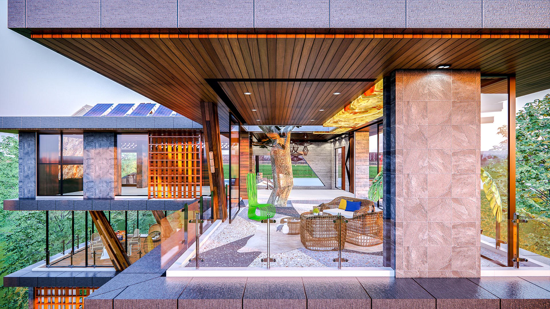 “𝗧𝗛𝗘 𝗧𝗥𝗘𝗘 𝗛𝗢𝗨𝗦𝗘” (Multi Level Residential house) - image 8