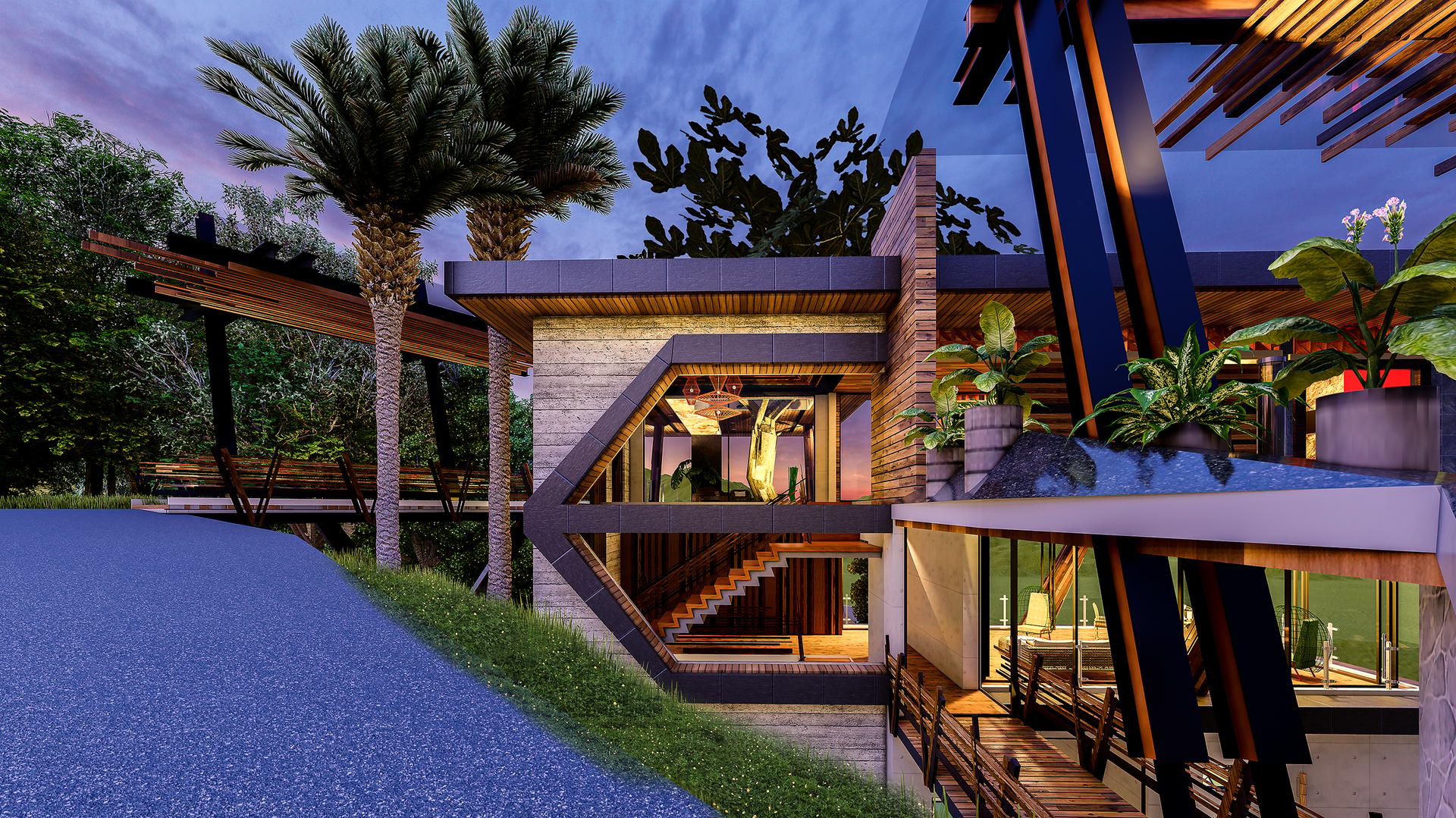 “𝗧𝗛𝗘 𝗧𝗥𝗘𝗘 𝗛𝗢𝗨𝗦𝗘” (Multi Level Residential house) - image 4